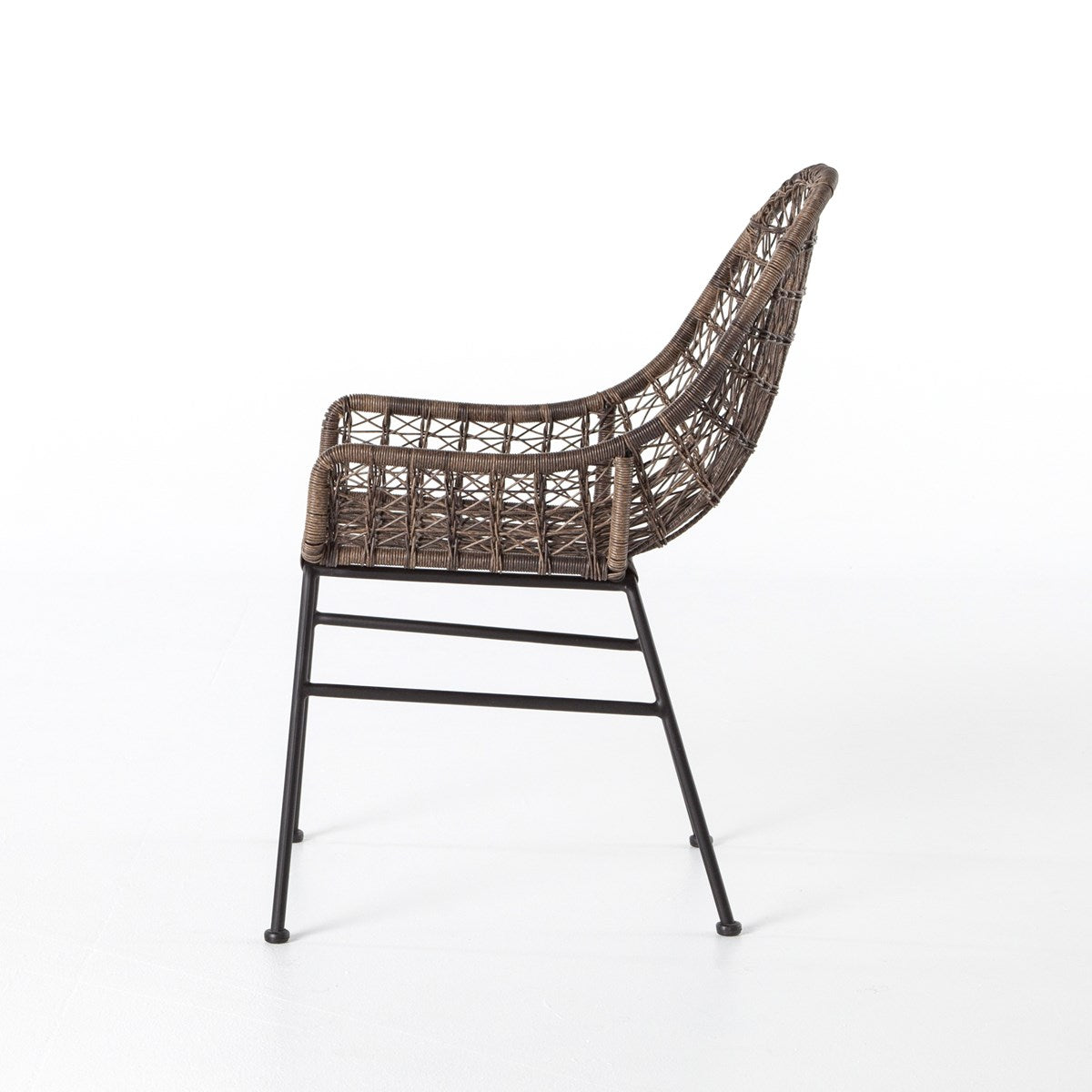 Bandera Outdoor Woven Dining Chair Dining Chair Four Hands Four Hands, Burke Decor, Mid Century Modern Furniture, Old Bones Furniture Company, Old Bones Co, Modern Mid Century, Designer Furniture, https://www.oldbonesco.com/