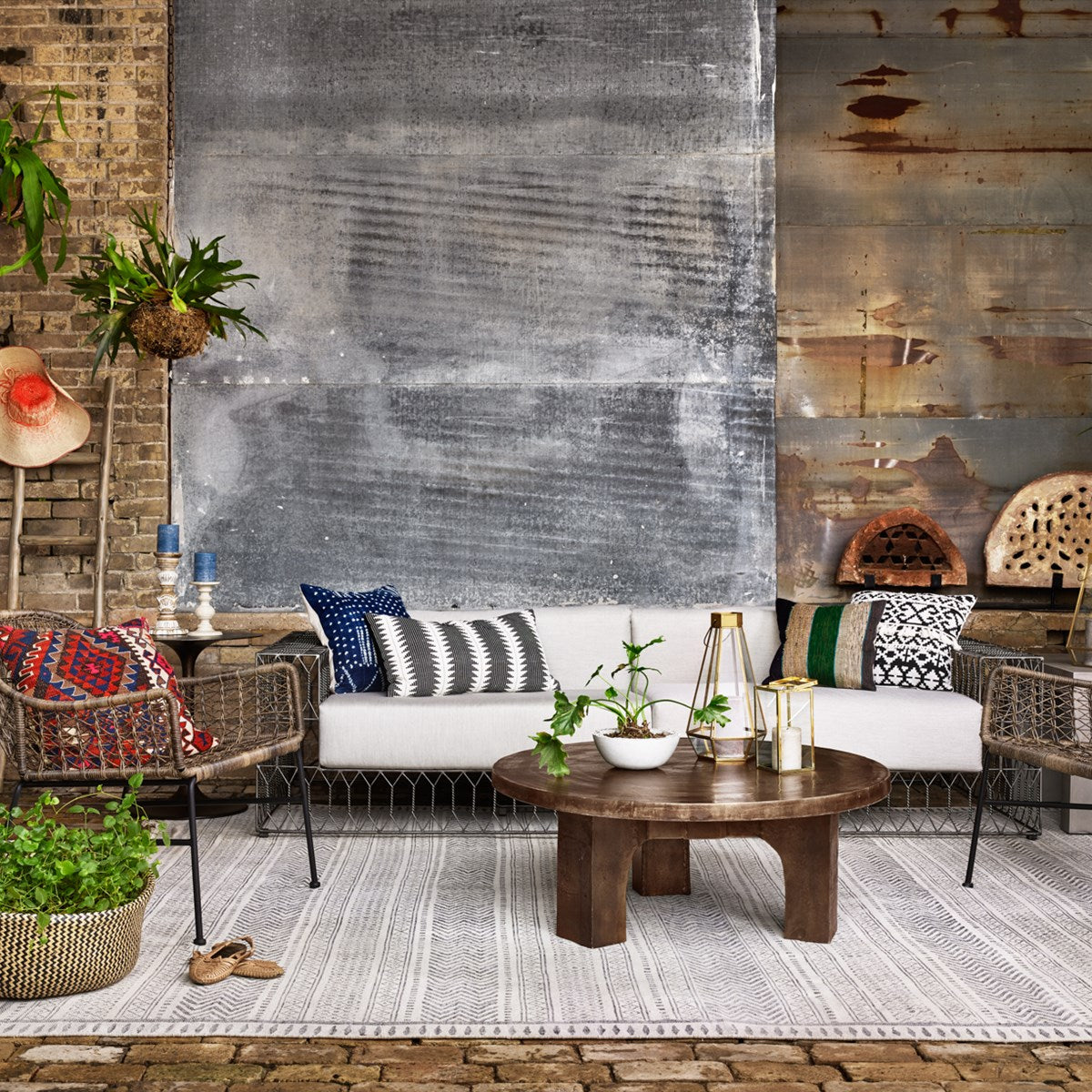 Teak Stool Stool Four Hands Four Hands, Burke Decor, Mid Century Modern Furniture, Old Bones Furniture Company, Old Bones Co, Modern Mid Century, Designer Furniture, https://www.oldbonesco.com/