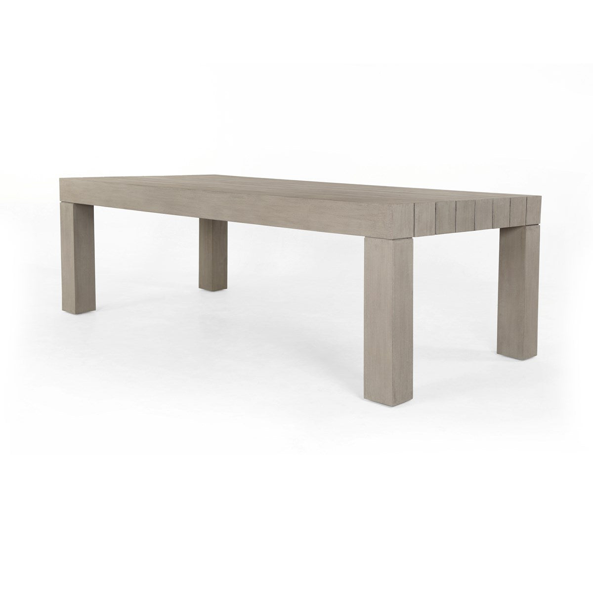 Sonora Outdoor Dining Table Weathered greyDining Table Four Hands Weathered grey Four Hands, Burke Decor, Mid Century Modern Furniture, Old Bones Furniture Company, Old Bones Co, Modern Mid Century, Designer Furniture, https://www.oldbonesco.com/