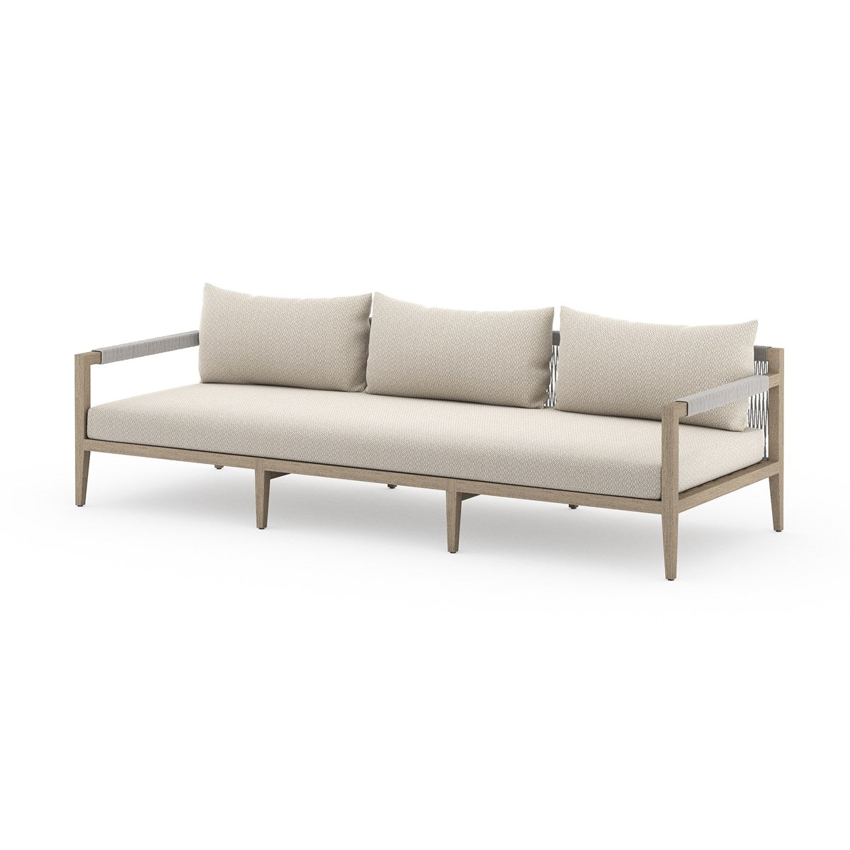 Sherwood Outdoor Sofa, Washed Brown Faye Sand / 93"Sofa Four Hands Faye Sand 93" Four Hands, Burke Decor, Mid Century Modern Furniture, Old Bones Furniture Company, Old Bones Co, Modern Mid Century, Designer Furniture, https://www.oldbonesco.com/
