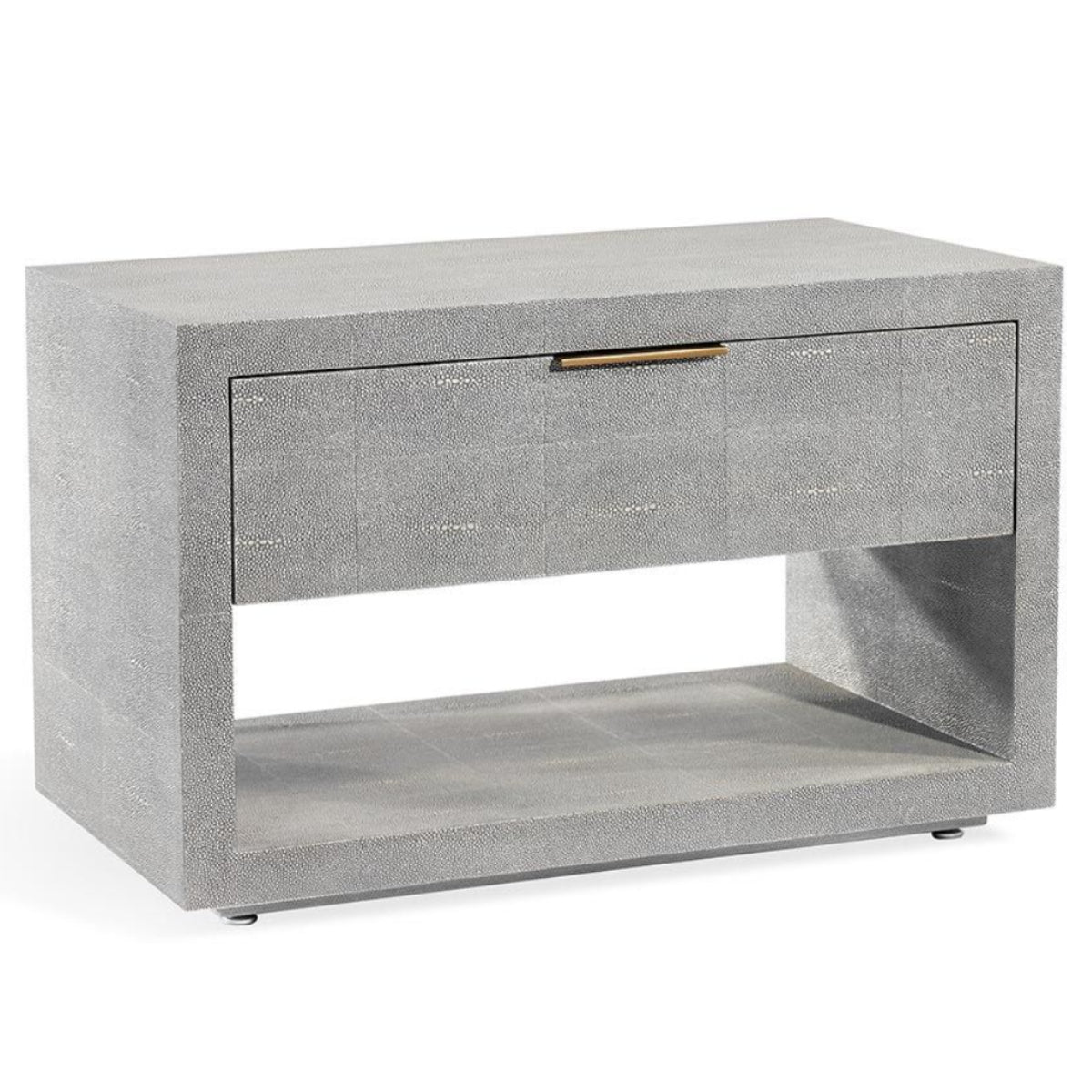 Montaigne Bedside Chest - Shagreen Bedside Chest Interlude Home Four Hands, Burke Decor, Mid Century Modern Furniture, Old Bones Furniture Company, Old Bones Co, Modern Mid Century, Designer Furniture, https://www.oldbonesco.com/