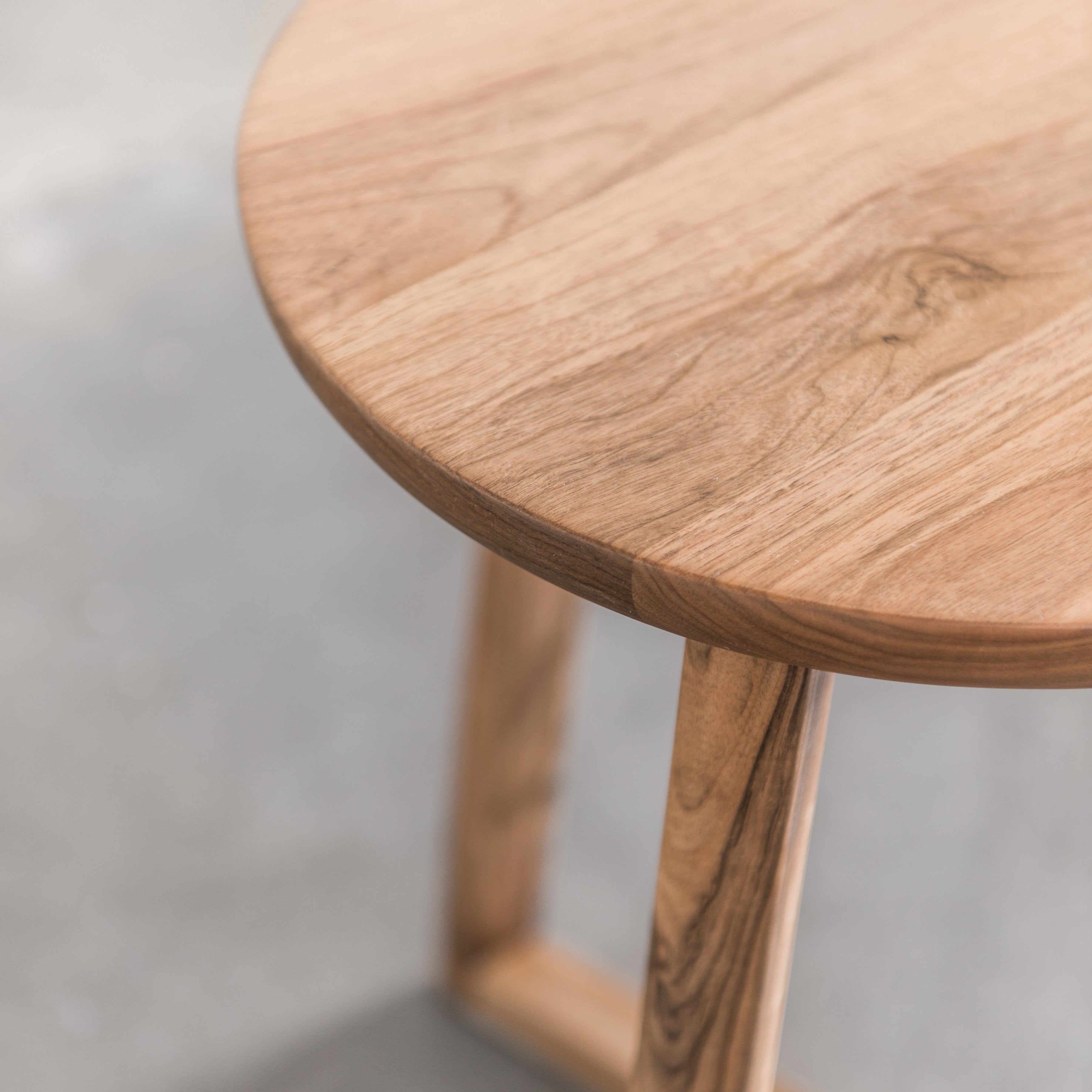 Oslo Walnut Round Side Table Side Table Gingko Furniture     Four Hands, Burke Decor, Mid Century Modern Furniture, Old Bones Furniture Company, Old Bones Co, Modern Mid Century, Designer Furniture, https://www.oldbonesco.com/