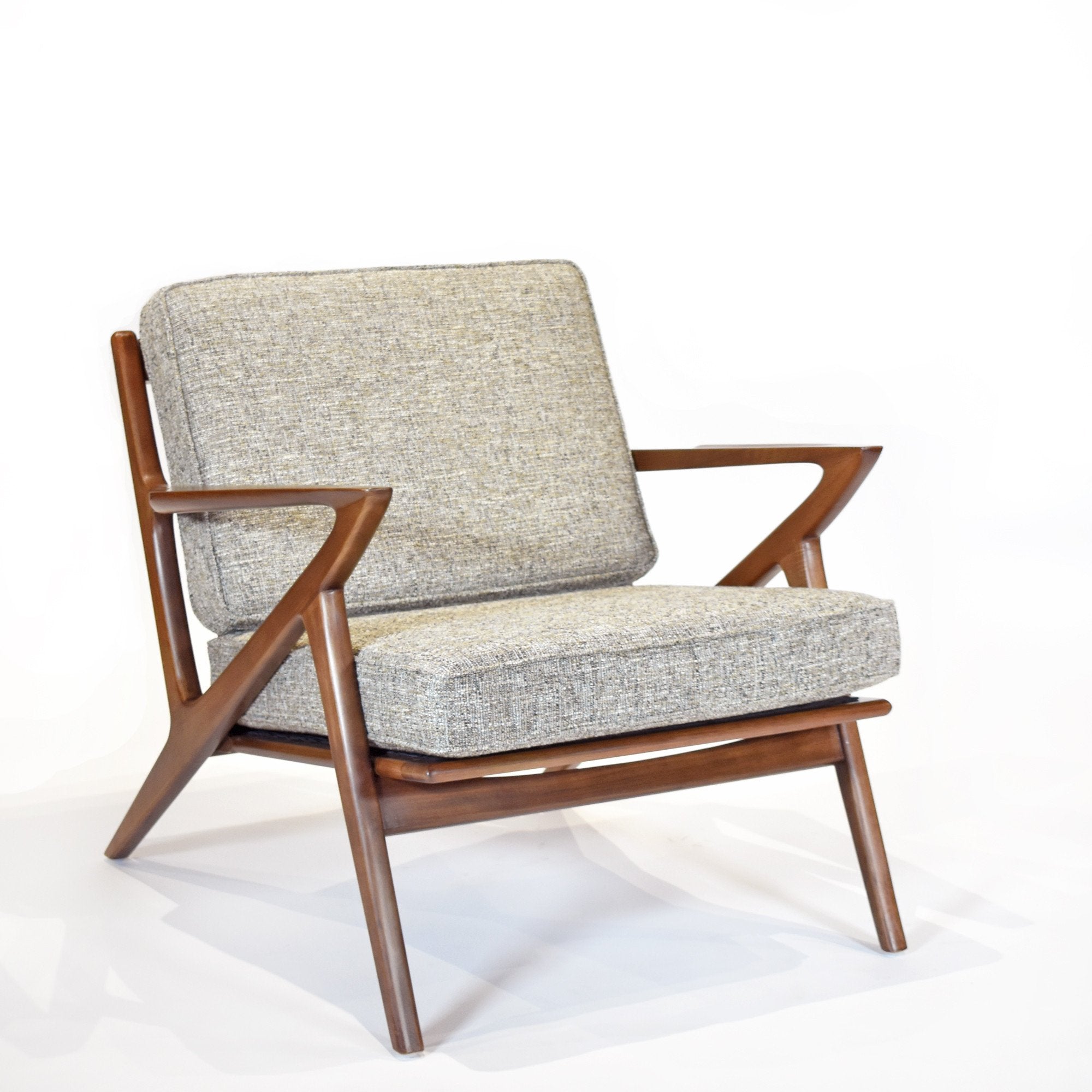 Z Lounge Chair - Walnut Gingko Furniture Four Hands, Burke Decor, Mid Century Modern Furniture, Old Bones Furniture Company, Old Bones Co, Modern Mid Century, Designer Furniture, https://www.oldbonesco.com/
