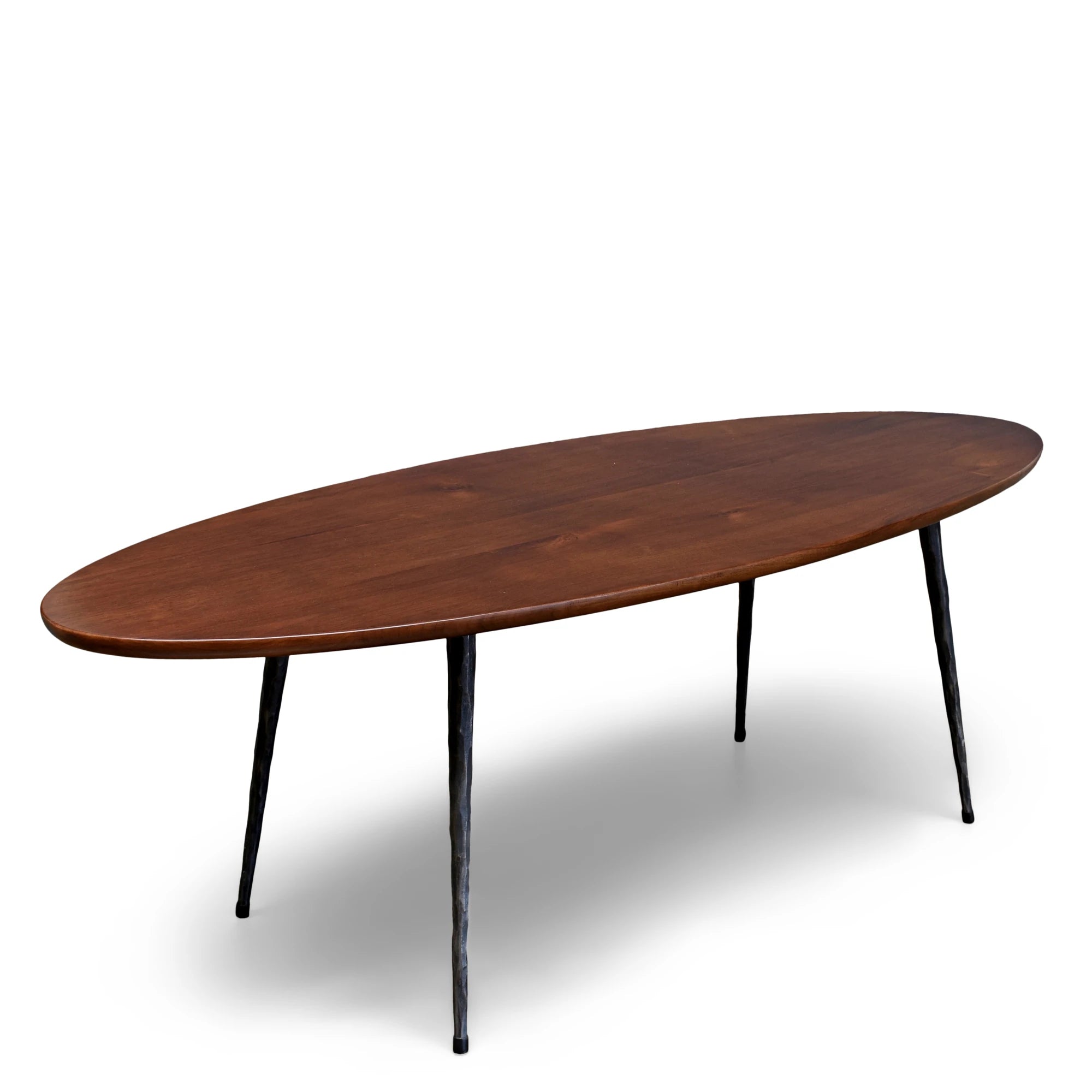 Walnut Mid-Century Surfboard Coffee Table Medium WalnutCoffee Tables Gingko Furniture Medium Walnut Four Hands, Mid Century Modern Furniture, Old Bones Furniture Company, Old Bones Co, Modern Mid Century, Designer Furniture, https://www.oldbonesco.com/