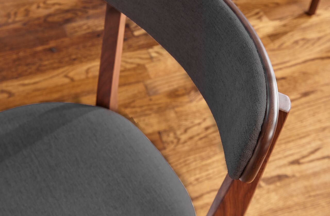 Tahoe American Walnut Dining Chair Dining Chair Unique Furniture Four Hands, Burke Decor, Mid Century Modern Furniture, Old Bones Furniture Company, Old Bones Co, Modern Mid Century, Designer Furniture, https://www.oldbonesco.com/