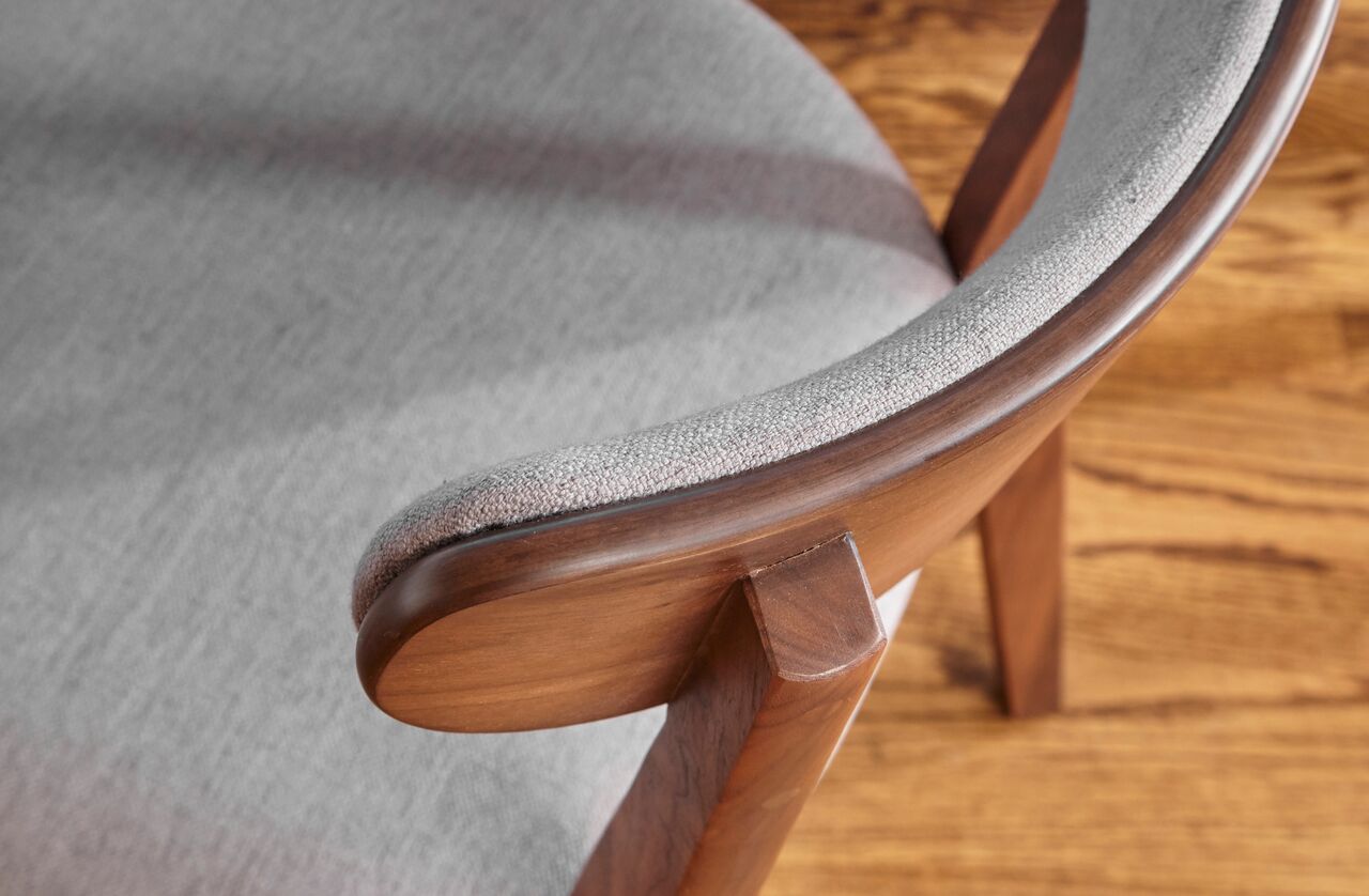Tahoe American Walnut Dining Chair Dining Chair Unique Furniture Four Hands, Burke Decor, Mid Century Modern Furniture, Old Bones Furniture Company, Old Bones Co, Modern Mid Century, Designer Furniture, https://www.oldbonesco.com/