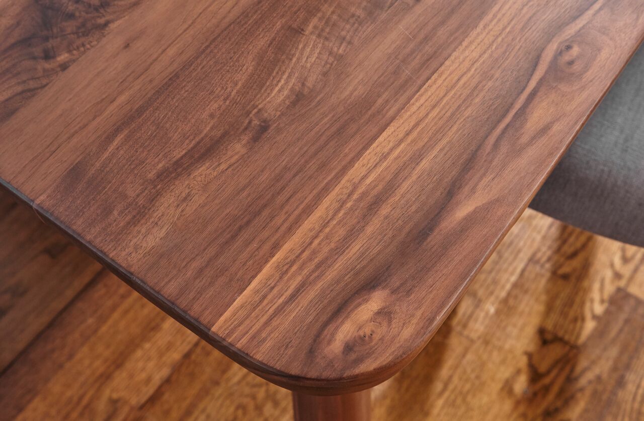 Tahoe American Walnut 60" Dining Table Dining Table Unique Furniture Four Hands, Burke Decor, Mid Century Modern Furniture, Old Bones Furniture Company, Old Bones Co, Modern Mid Century, Designer Furniture, https://www.oldbonesco.com/