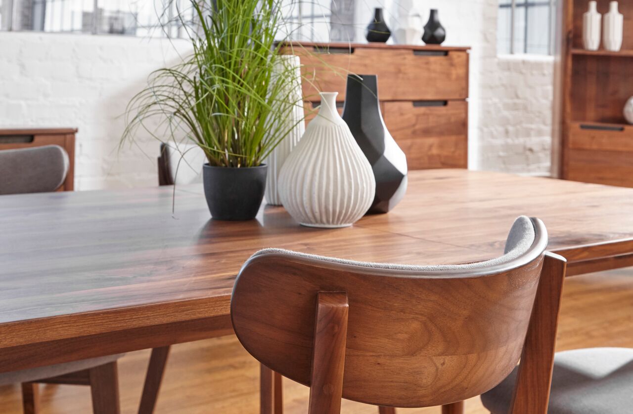 Tahoe American Walnut 60" Dining Table Dining Table Unique Furniture Four Hands, Burke Decor, Mid Century Modern Furniture, Old Bones Furniture Company, Old Bones Co, Modern Mid Century, Designer Furniture, https://www.oldbonesco.com/