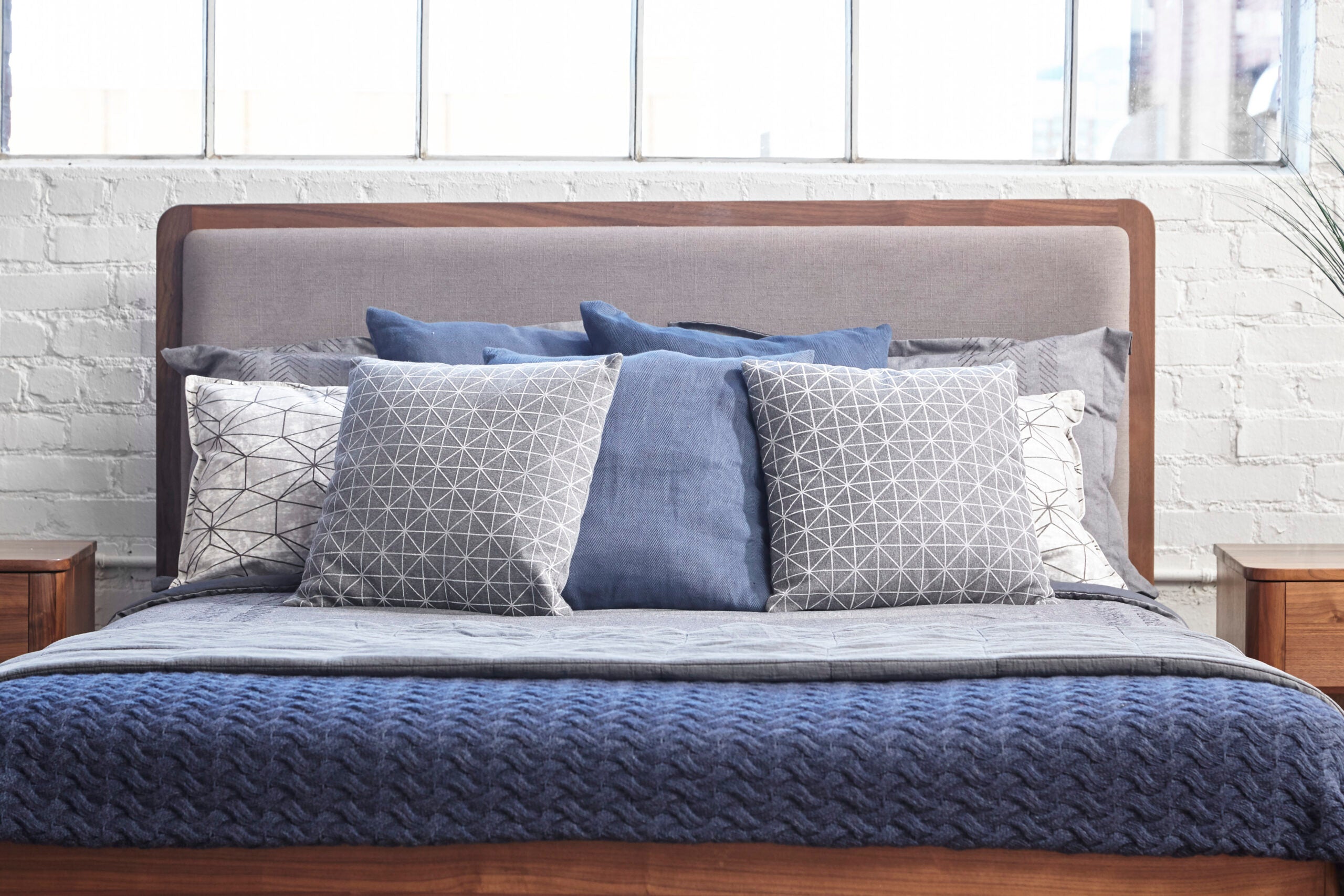 Tahoe MCM Walnut King Size Bed BED Unique Furniture Four Hands, Mid Century Modern Furniture, Old Bones Furniture Company, Old Bones Co, Modern Mid Century, Designer Furniture, https://www.oldbonesco.com/