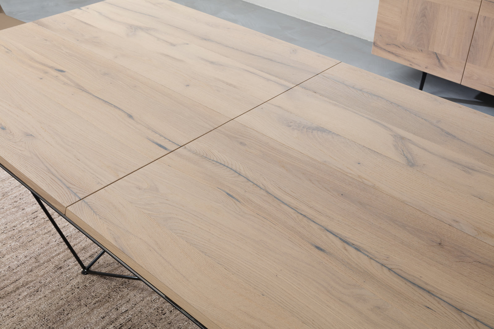 FIL8 DINING TABLE - ANCIENT NATURAL OAK Tables ozzio Italia Four Hands, Mid Century Modern Furniture, Old Bones Furniture Company, Old Bones Co, Modern Mid Century, Designer Furniture, https://www.oldbonesco.com/