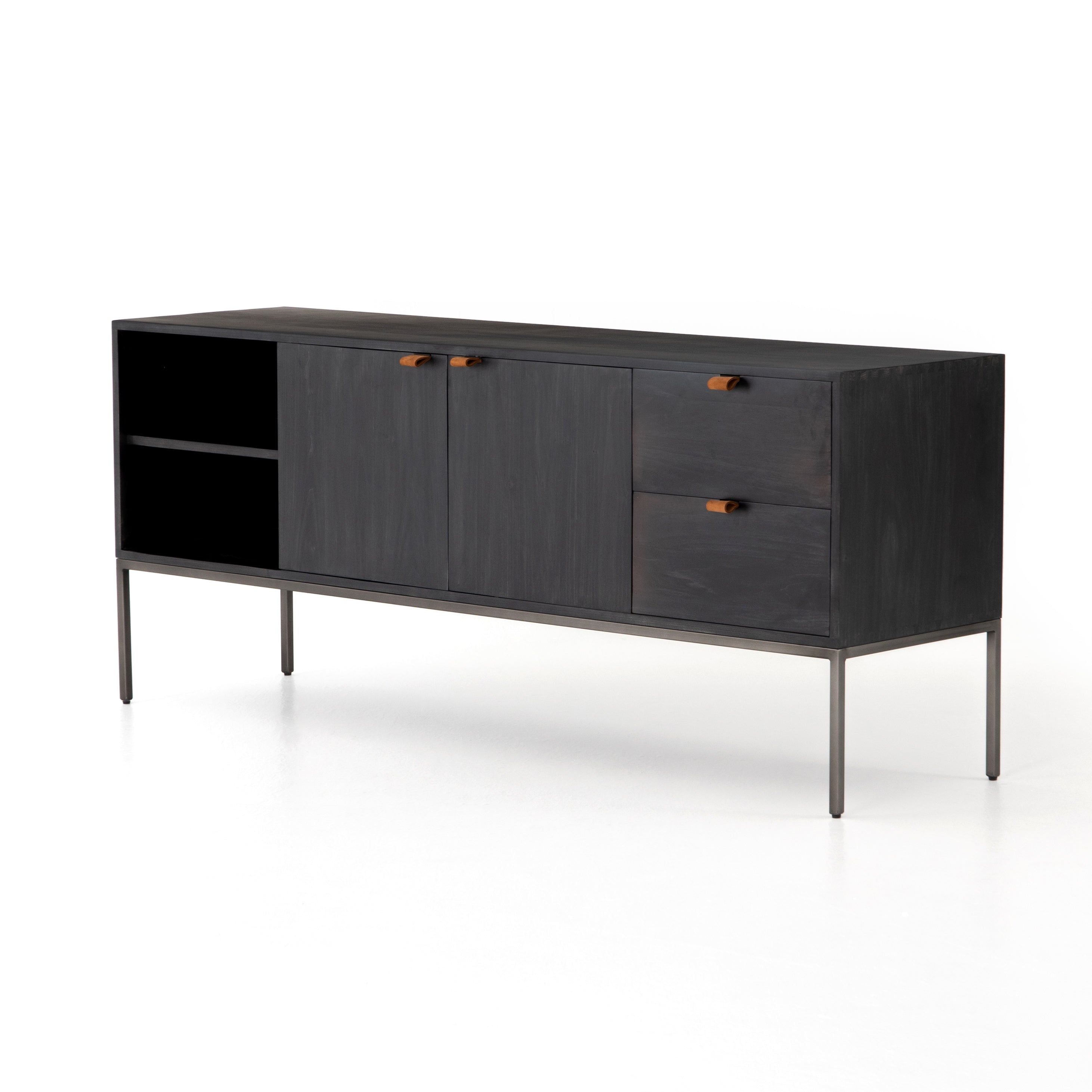 Trey Media Console Old Bones Co | Studios Four Hands, Mid Century Modern Furniture, Old Bones Furniture Company, Old Bones Co, Modern Mid Century, Designer Furniture, https://www.oldbonesco.com/