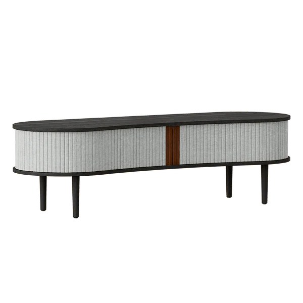 Audacious TV Bench - Light Oak Sterling / BlackTV Stand Umage Sterling Black Four Hands, Mid Century Modern Furniture, Old Bones Furniture Company, Old Bones Co, Modern Mid Century, Designer Furniture, https://www.oldbonesco.com/