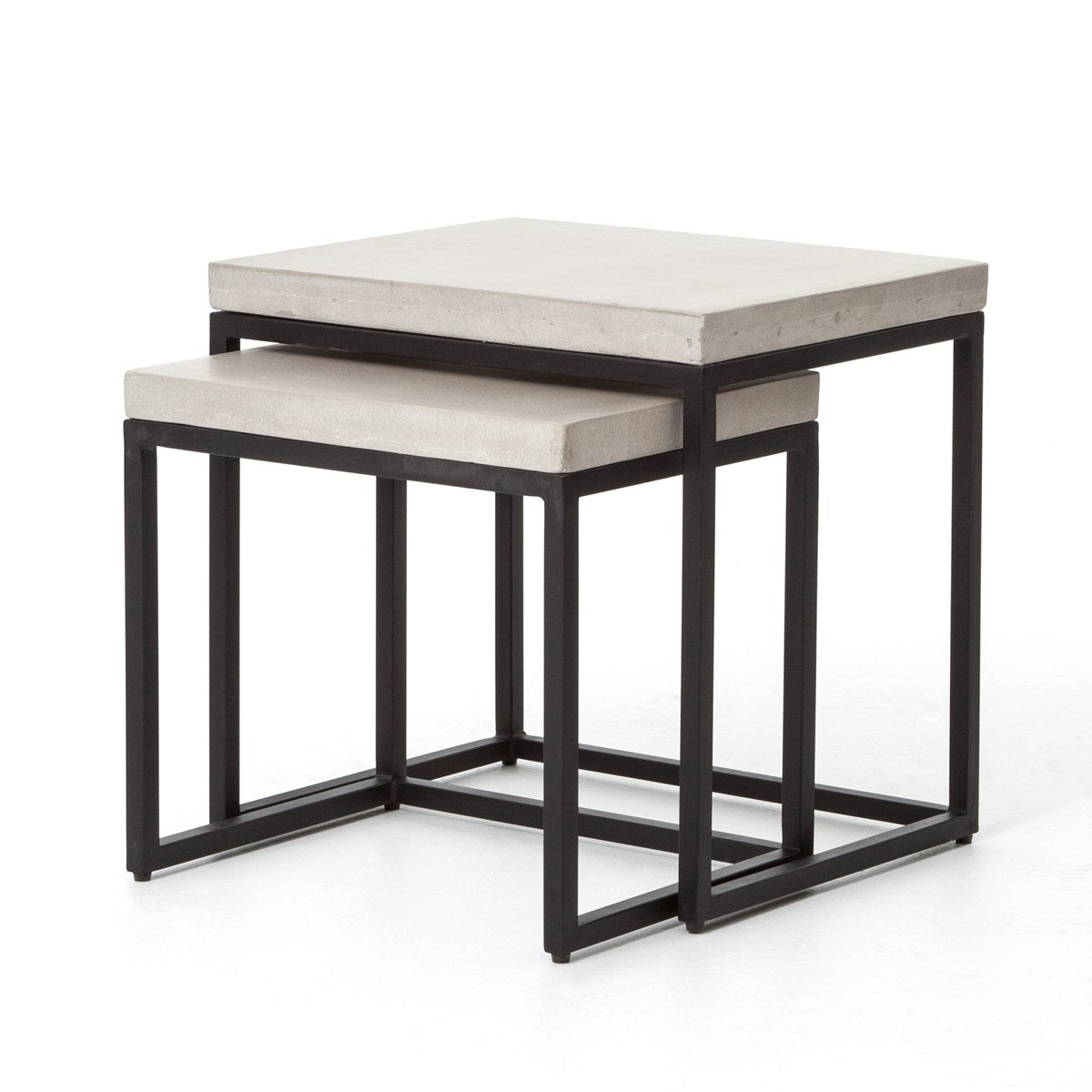 Maximus Nesting Side Tables Side Tables Four Hands     Four Hands, Burke Decor, Mid Century Modern Furniture, Old Bones Furniture Company, Old Bones Co, Modern Mid Century, Designer Furniture, https://www.oldbonesco.com/