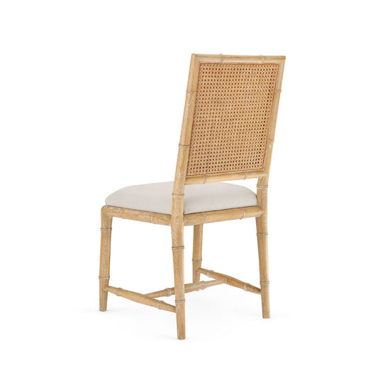 Aubrey Side Chair, Natural Dining Chair Bungalow 5     Four Hands, Burke Decor, Mid Century Modern Furniture, Old Bones Furniture Company, Old Bones Co, Modern Mid Century, Designer Furniture, https://www.oldbonesco.com/