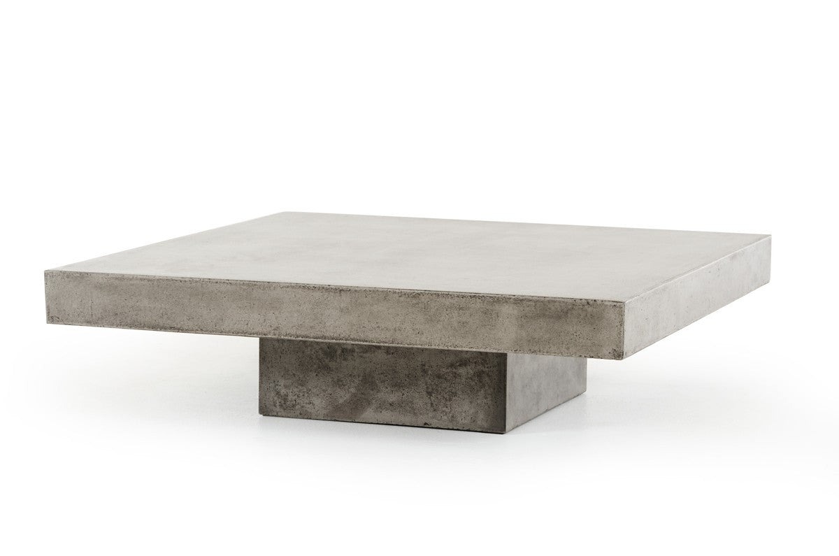 Modrest Morley Concrete Coffee Table Coffee Table VIG Furniture Four Hands, Burke Decor, Mid Century Modern Furniture, Old Bones Furniture Company, Old Bones Co, Modern Mid Century, Designer Furniture, https://www.oldbonesco.com/