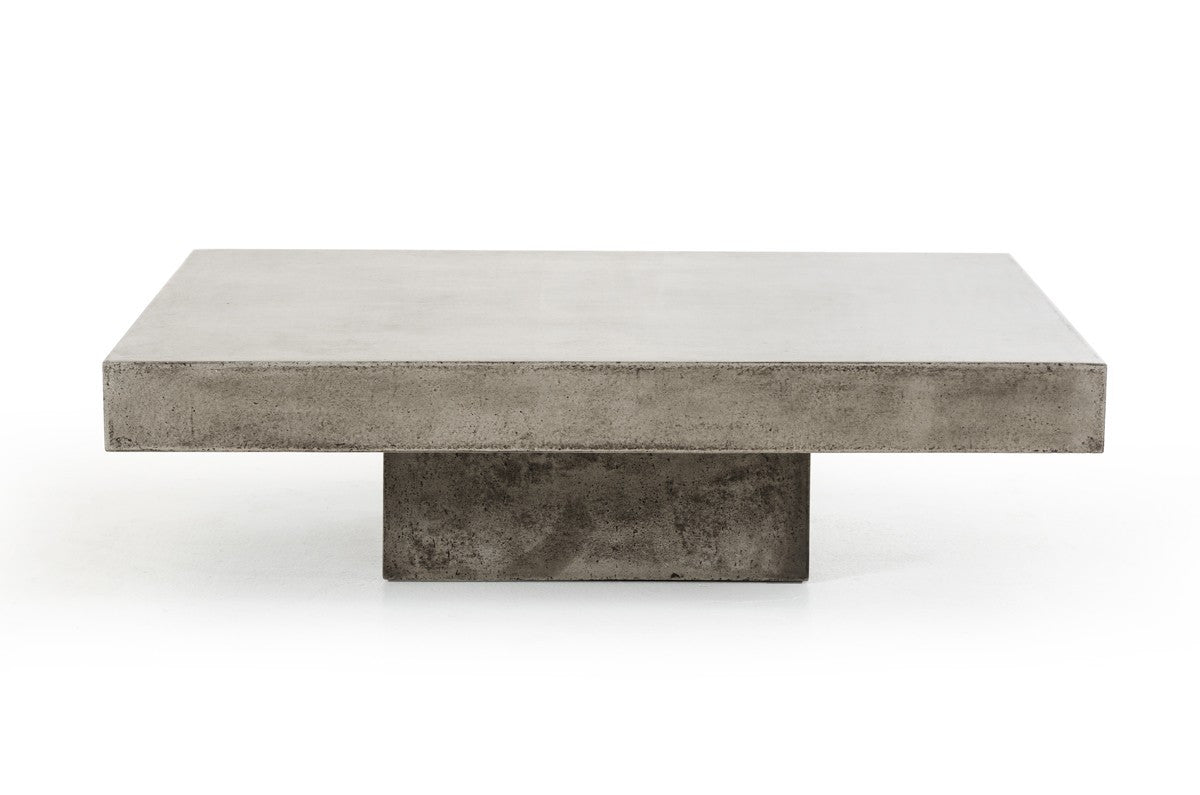 Modrest Morley Concrete Coffee Table Coffee Table VIG Furniture Four Hands, Burke Decor, Mid Century Modern Furniture, Old Bones Furniture Company, Old Bones Co, Modern Mid Century, Designer Furniture, https://www.oldbonesco.com/