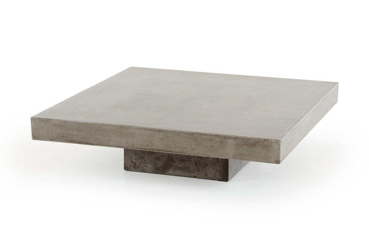 Modrest Morley Concrete Coffee Table Coffee Table VIG Furniture Four Hands, Burke Decor, Mid Century Modern Furniture, Old Bones Furniture Company, Old Bones Co, Modern Mid Century, Designer Furniture, https://www.oldbonesco.com/