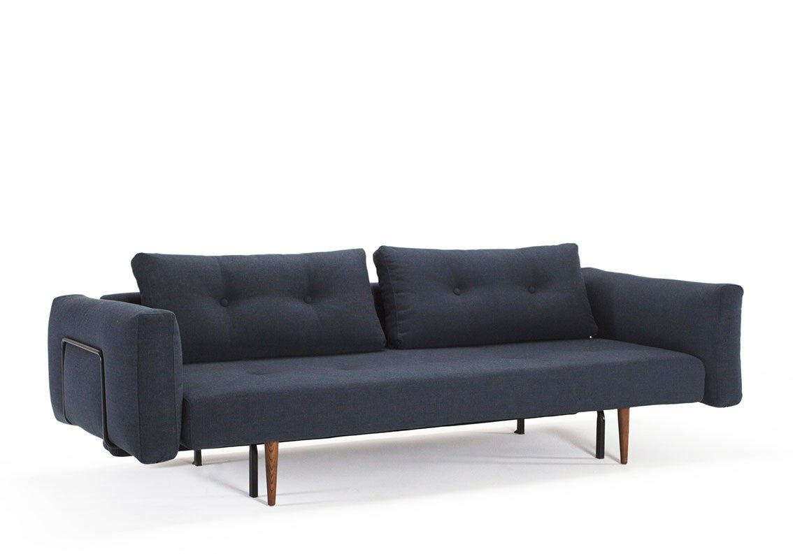 Recast Sofa with Arms 515 Nist BlueDaybed INNOVATION 515 Nist Blue Four Hands, Burke Decor, Mid Century Modern Furniture, Old Bones Furniture Company, Old Bones Co, Modern Mid Century, Designer Furniture, https://www.oldbonesco.com/