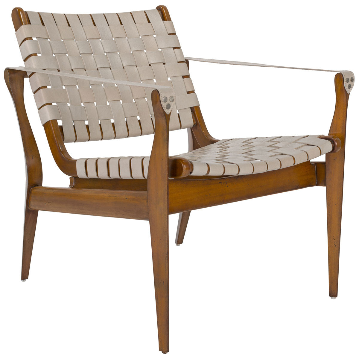 Safavieh Dilan Safari Chair Lounge Chair Safavieh Four Hands, Burke Decor, Mid Century Modern Furniture, Old Bones Furniture Company, Old Bones Co, Modern Mid Century, Designer Furniture, https://www.oldbonesco.com/