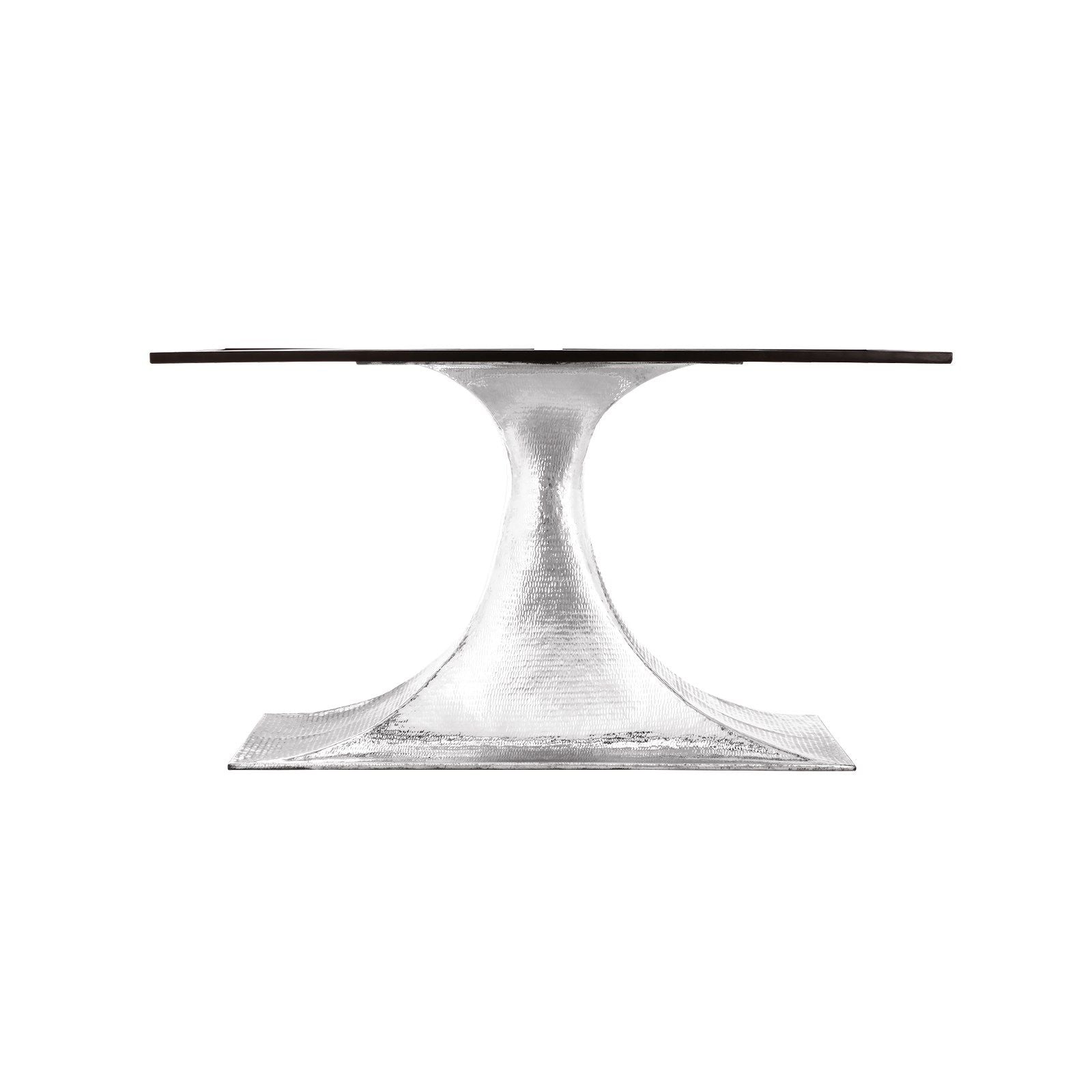 Stockholm Oval Dining Table Base NickelTable Bungalow 5 Nickel Four Hands, Burke Decor, Mid Century Modern Furniture, Old Bones Furniture Company, Old Bones Co, Modern Mid Century, Designer Furniture, https://www.oldbonesco.com/