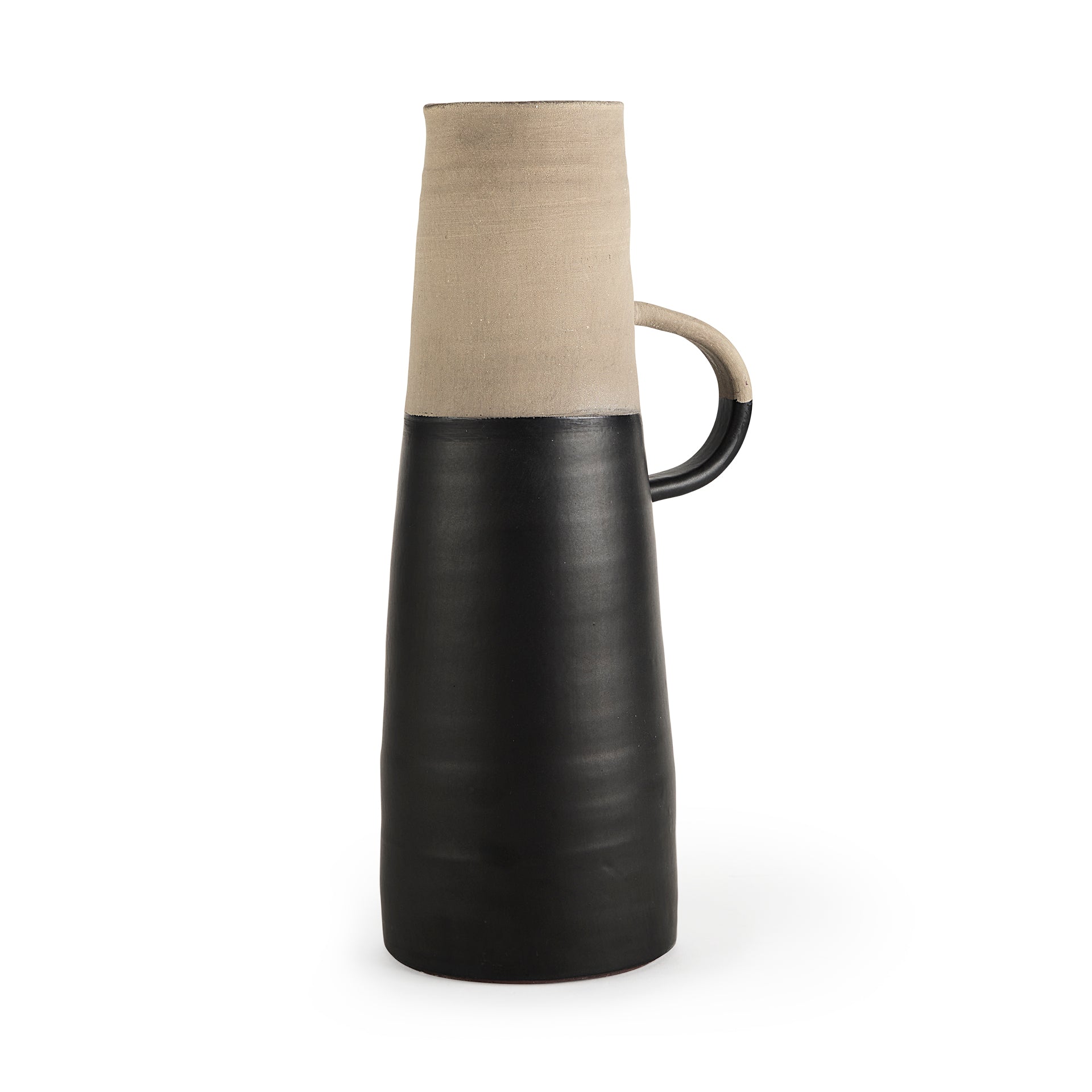 Garand 2-Toned Black with Natural Ceramic Jug Jugs Mercana Large , Black Friday Sale Mercana Furniture Sale, Old Bones Co, Mid Century Furniture Sale, Four Hands Furniture, Black Friday Sale Garand 2-Toned Black with Natural Ceramic Jug,Gus Sale, Perigold Garand 2-Toned Black with Natural Ceramic Jug Jugs Black Friday Sale , Perigold Sale Garand 2-Toned Black with Natural Ceramic Jug,Garand 2-Toned Black with Natural Ceramic Jug Lulu and Georgia, Burke Decor Sale Garand 2-Toned Black with Natural Ceramic Ju
