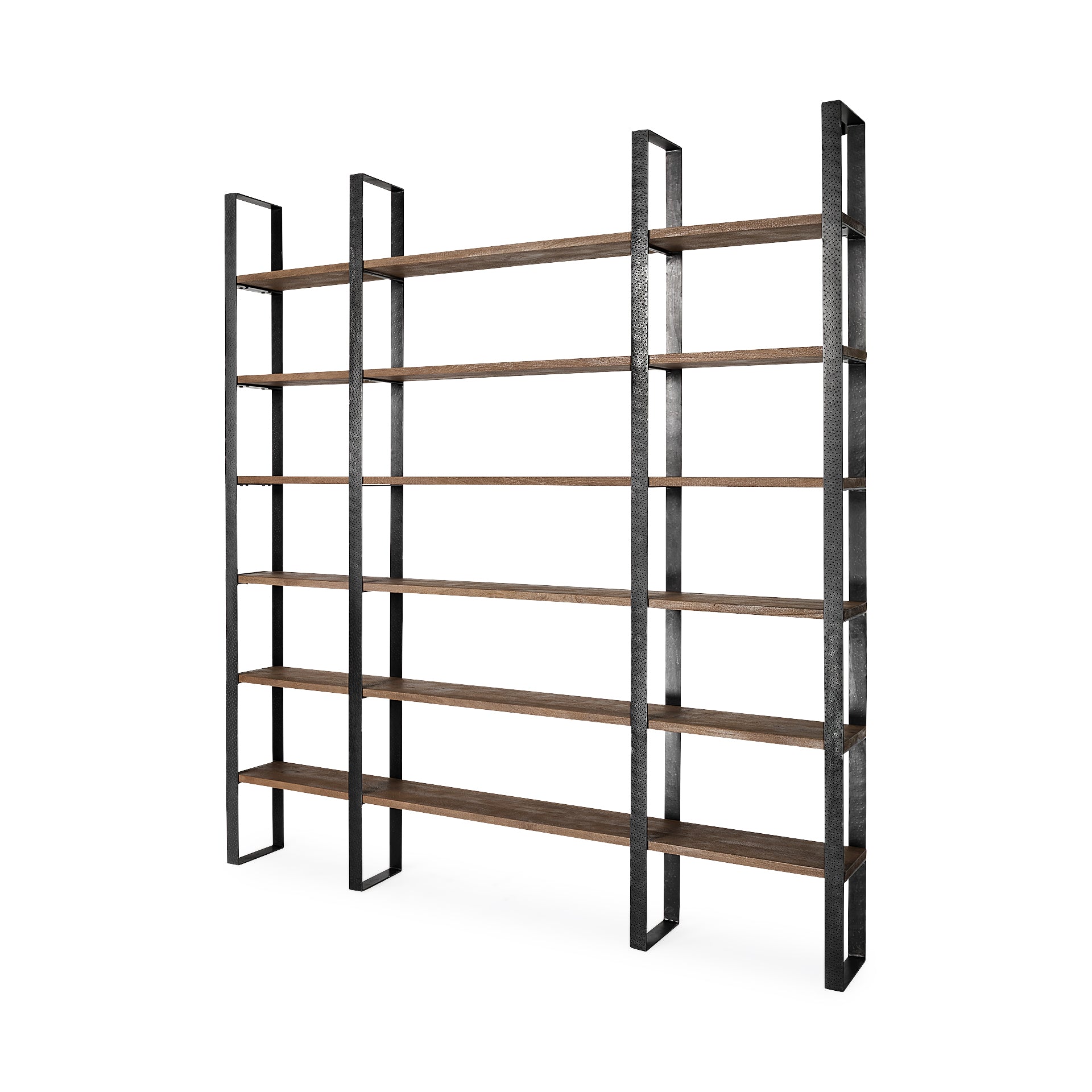 Taunton 6-Tier Shelving Unit Bookcases & Shelves Mercana Dark Brown with Black , Black Friday Sale Mercana Furniture Sale, Old Bones Co, Mid Century Furniture Sale, Four Hands Furniture, Black Friday Sale Taunton 6-Tier Shelving Unit,Gus Sale, Perigold Taunton 6-Tier Shelving Unit Bookcases & Shelves Black Friday Sale , Perigold Sale Taunton 6-Tier Shelving Unit,Taunton 6-Tier Shelving Unit Lulu and Georgia, Burke Decor Sale Taunton 6-Tier Shelving Unit, www.oldbonesco.com