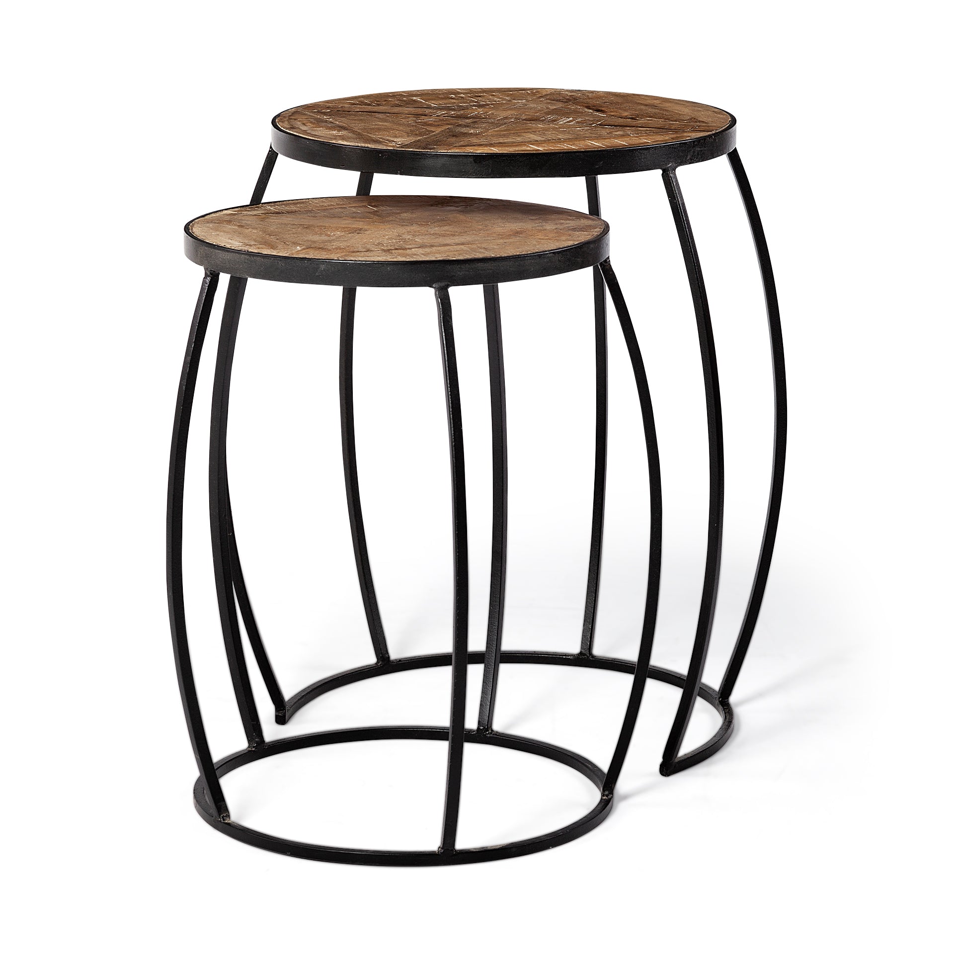 Clapp III Brown Round Nesting Accent Tables - Set of 2 Side & End Tables Mercana , Black Friday Sale Mercana Furniture Sale, Old Bones Co, Mid Century Furniture Sale, Four Hands Furniture, Black Friday Sale Clapp III Brown Round Nesting Accent Tables - Set of 2,Gus Sale, Perigold Clapp III Brown Round Nesting Accent Tables - Set of 2 Side & End Tables Black Friday Sale , Perigold Sale Clapp III Brown Round Nesting Accent Tables - Set of 2,Clapp III Brown Round Nesting Accent Tables - Set of 2 Lulu and Georg