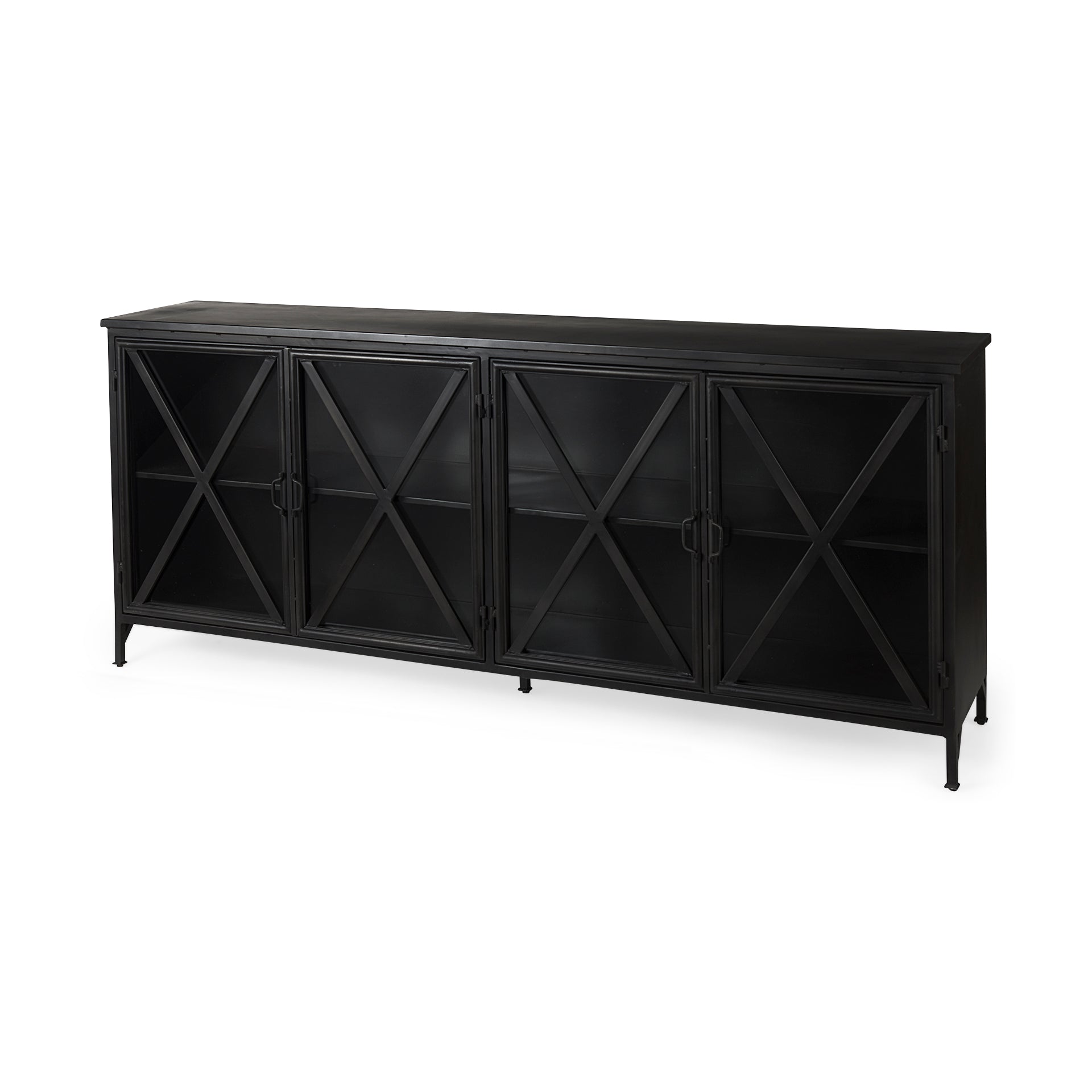 Poppy I Black Metal with Glass Door Sideboard Credenzas & Sideboards Mercana , Black Friday Sale Mercana Furniture Sale, Old Bones Co, Mid Century Furniture Sale, Four Hands Furniture, Black Friday Sale Poppy I Black Metal with Glass Door Sideboard,Gus Sale, Perigold Poppy I Black Metal with Glass Door Sideboard Credenzas & Sideboards Black Friday Sale , Perigold Sale Poppy I Black Metal with Glass Door Sideboard,Poppy I Black Metal with Glass Door Sideboard Lulu and Georgia, Burke Decor Sale Poppy I Black 
