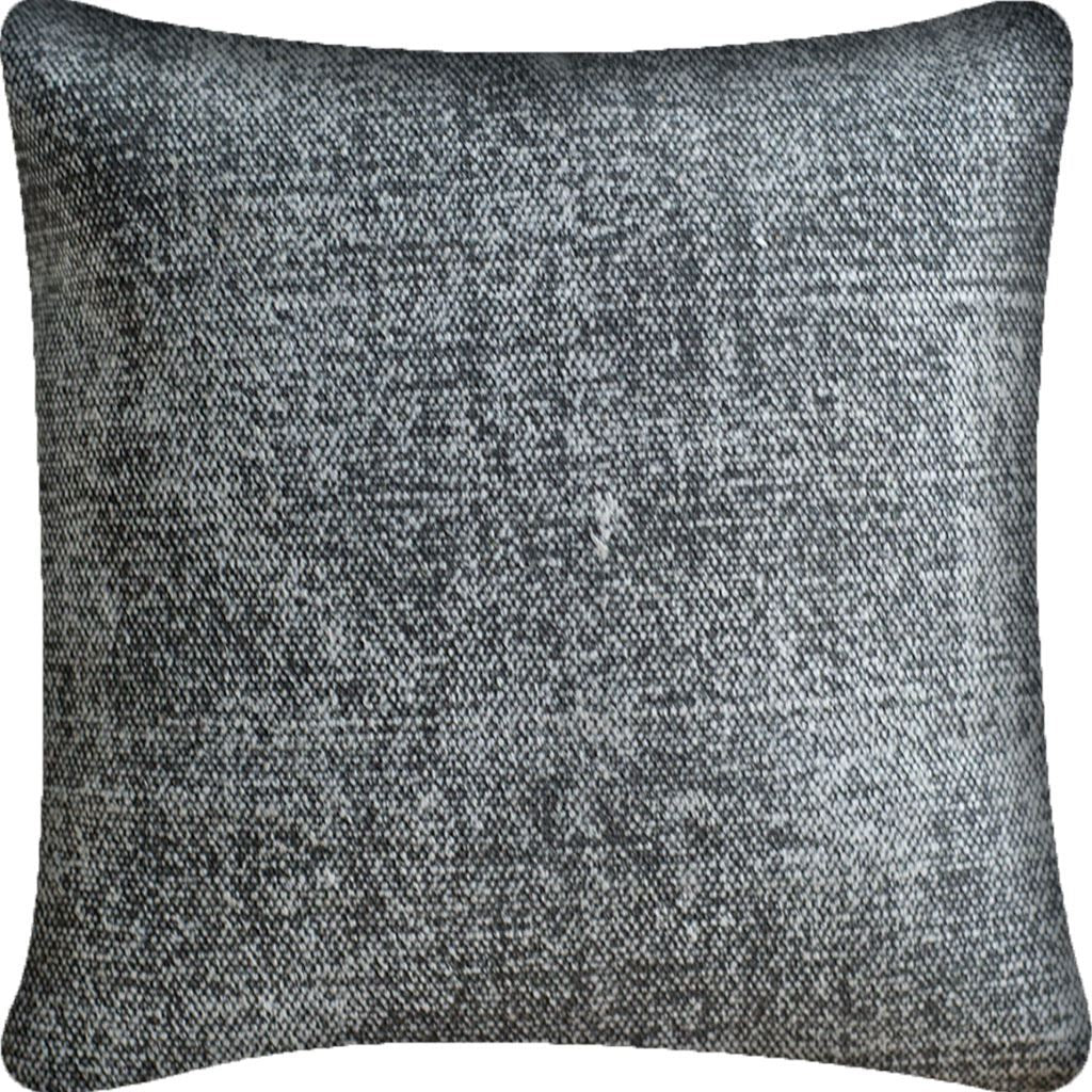 Laneus II Dark Gray Speckled Decorative Pillow Cover