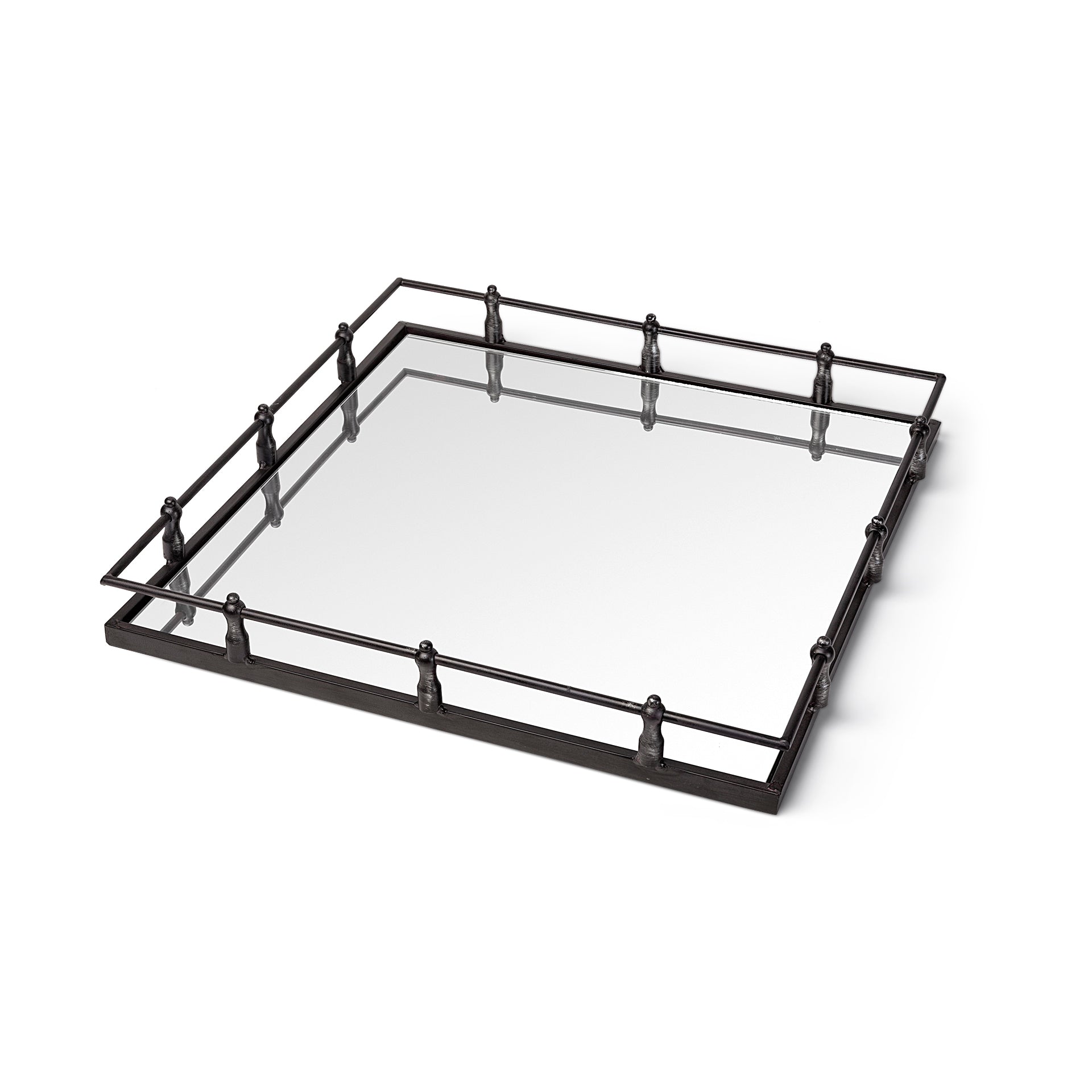 Christa Black Metal Mirrored Base Square Tray Trays & Containers Mercana , Black Friday Sale Mercana Furniture Sale, Old Bones Co, Mid Century Furniture Sale, Four Hands Furniture, Black Friday Sale Christa Black Metal Mirrored Base Square Tray,Gus Sale, Perigold Christa Black Metal Mirrored Base Square Tray Trays & Containers Black Friday Sale , Perigold Sale Christa Black Metal Mirrored Base Square Tray,Christa Black Metal Mirrored Base Square Tray Lulu and Georgia, Burke Decor Sale Christa Black Metal Mi
