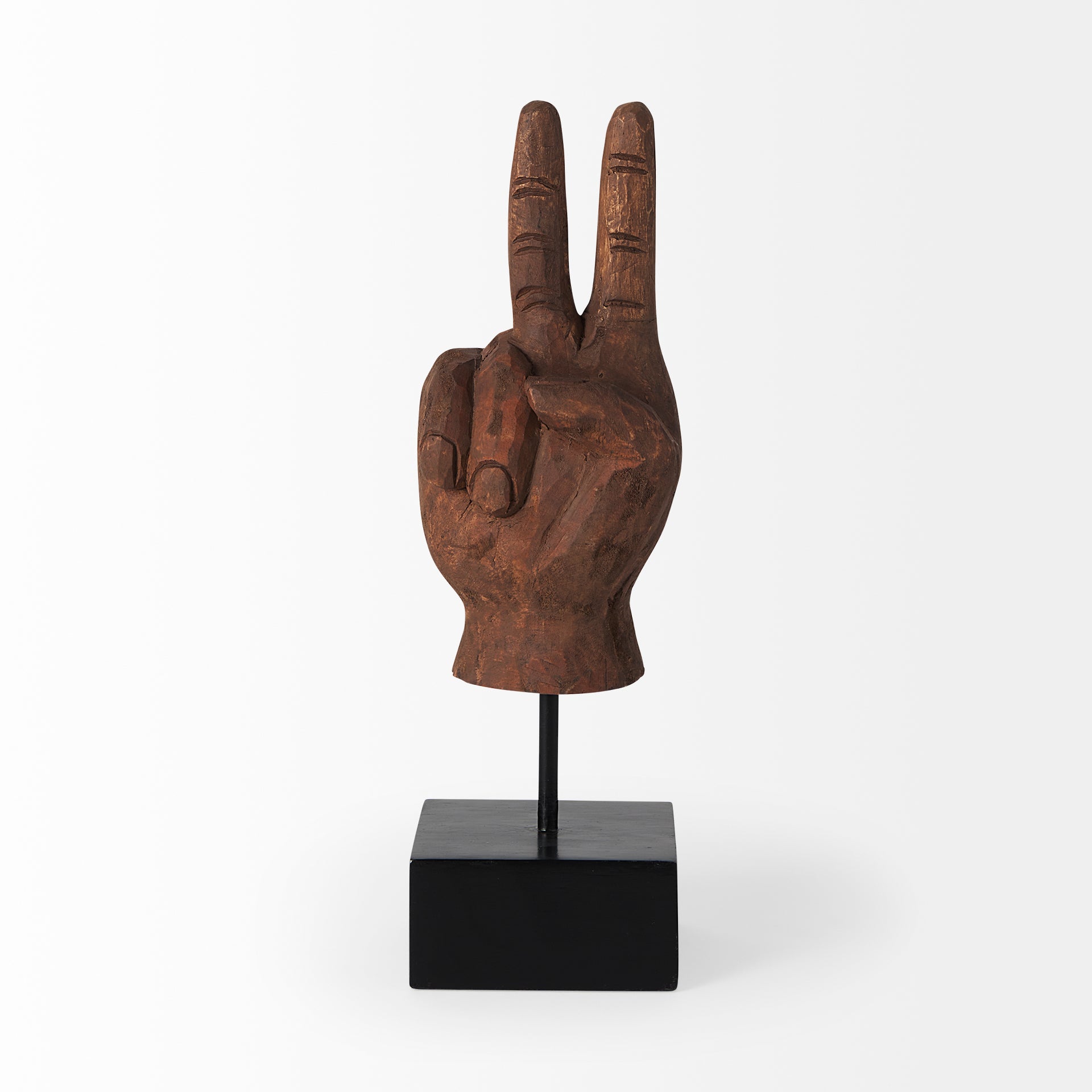 Pacem Natural Wooden Carved Peace Sign Hand Sculpture Sculptures Mercana , Black Friday Sale Mercana Furniture Sale, Old Bones Co, Mid Century Furniture Sale, Four Hands Furniture, Black Friday Sale Pacem Natural Wooden Carved Peace Sign Hand Sculpture,Gus Sale, Perigold Pacem Natural Wooden Carved Peace Sign Hand Sculpture Sculptures Black Friday Sale , Perigold Sale Pacem Natural Wooden Carved Peace Sign Hand Sculpture,Pacem Natural Wooden Carved Peace Sign Hand Sculpture Lulu and Georgia, Burke Decor Sal