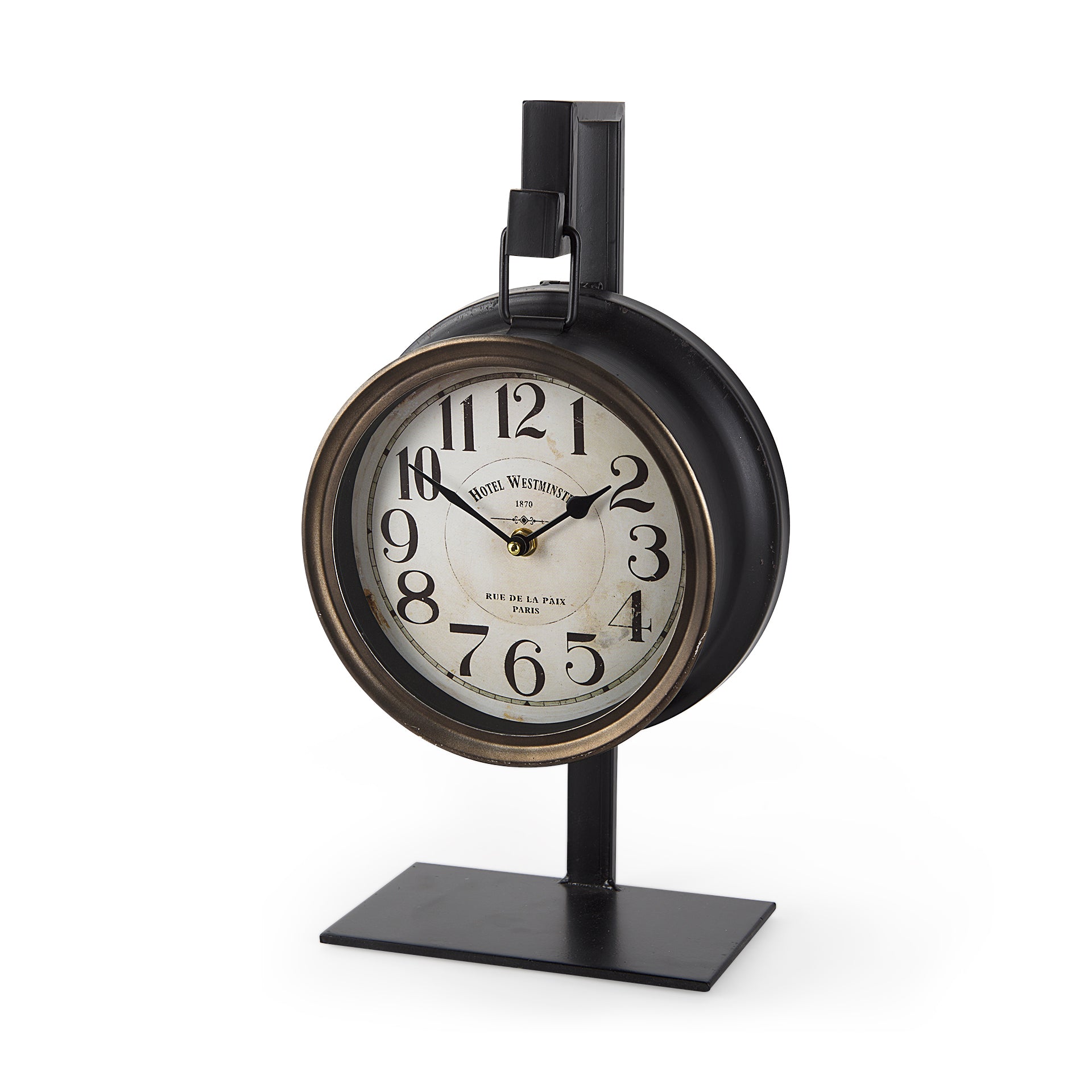 Taxz Metallic Brown Metal Hanging Table Clock Table Clocks Mercana , Black Friday Sale Mercana Furniture Sale, Old Bones Co, Mid Century Furniture Sale, Four Hands Furniture, Black Friday Sale Taxz Metallic Brown Metal Hanging Table Clock,Gus Sale, Perigold Taxz Metallic Brown Metal Hanging Table Clock Table Clocks Black Friday Sale , Perigold Sale Taxz Metallic Brown Metal Hanging Table Clock,Taxz Metallic Brown Metal Hanging Table Clock Lulu and Georgia, Burke Decor Sale Taxz Metallic Brown Metal Hanging 