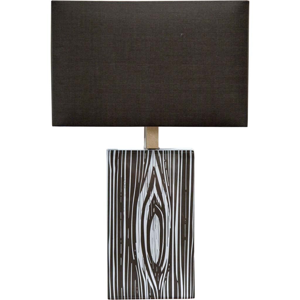 Maravilla III Black with White Pattered Base Black Fabric Shade Wall Sconce