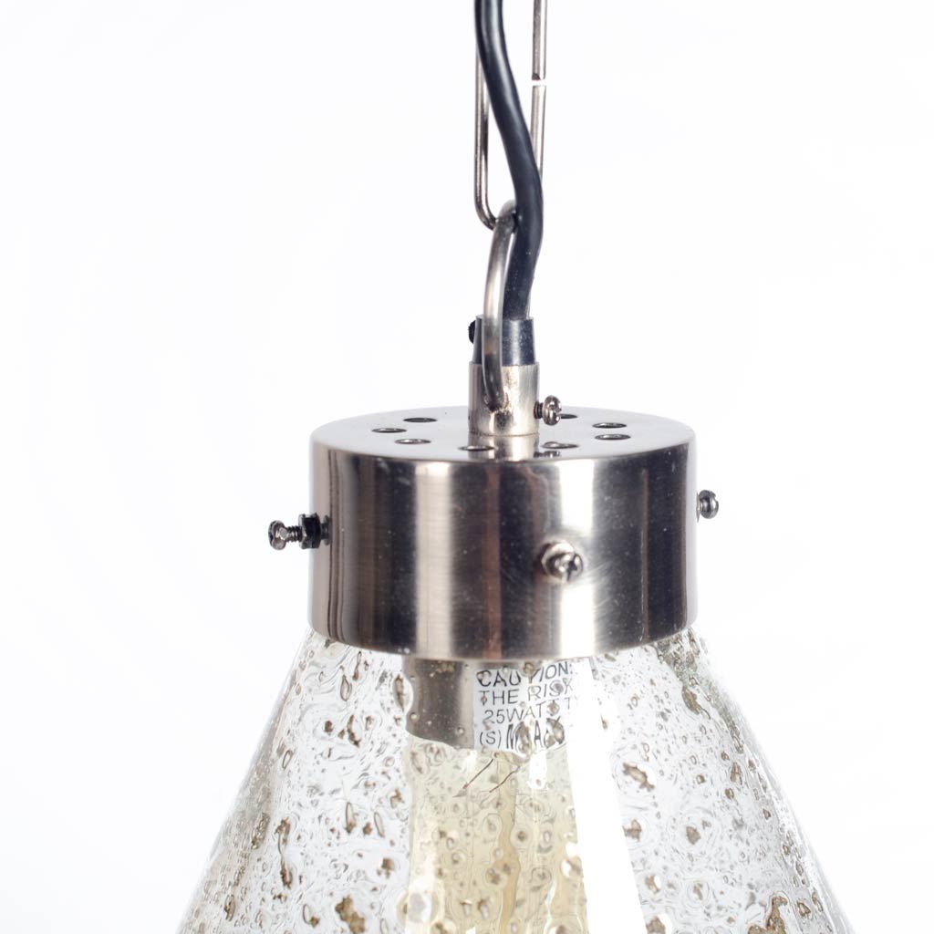 Thurlow II Silver Metal Seeded Glass Conical Pendant Light Pendants Mercana , Black Friday Sale Mercana Furniture Sale, Old Bones Co, Mid Century Furniture Sale, Four Hands Furniture, Black Friday Sale Thurlow II Silver Metal Seeded Glass Conical Pendant Light,Gus Sale, Perigold Thurlow II Silver Metal Seeded Glass Conical Pendant Light Pendants Black Friday Sale , Perigold Sale Thurlow II Silver Metal Seeded Glass Conical Pendant Light,Thurlow II Silver Metal Seeded Glass Conical Pendant Light Lulu and Geo
