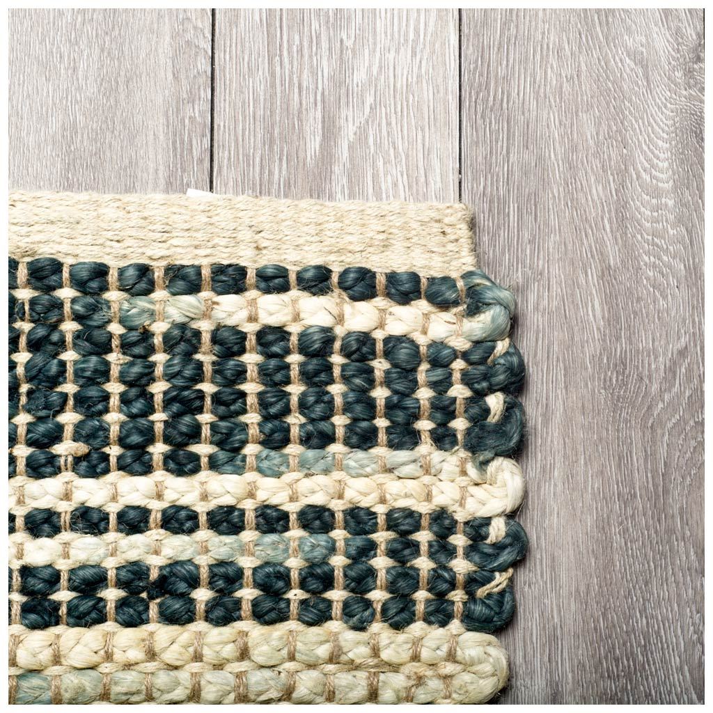 Deakin Multi-Colored Jute Hand Woven Rug