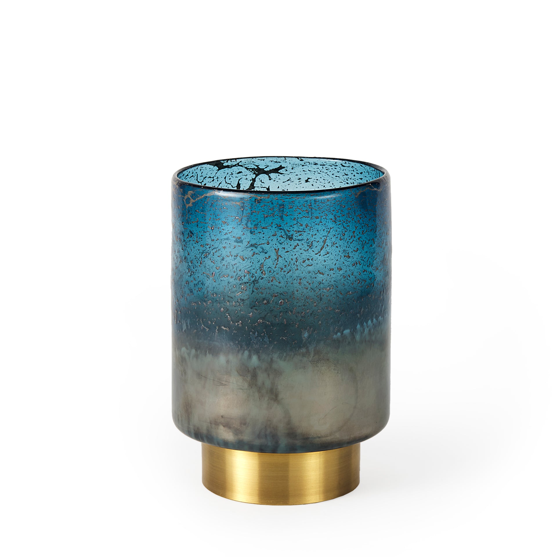 Caspian II Short Blue Glass Antiqued Brass Bottom Vase Vases Mercana , Black Friday Sale Mercana Furniture Sale, Old Bones Co, Mid Century Furniture Sale, Four Hands Furniture, Black Friday Sale Caspian II Short Blue Glass Antiqued Brass Bottom Vase,Gus Sale, Perigold Caspian II Short Blue Glass Antiqued Brass Bottom Vase Vases Black Friday Sale , Perigold Sale Caspian II Short Blue Glass Antiqued Brass Bottom Vase,Caspian II Short Blue Glass Antiqued Brass Bottom Vase Lulu and Georgia, Burke Decor Sale Cas