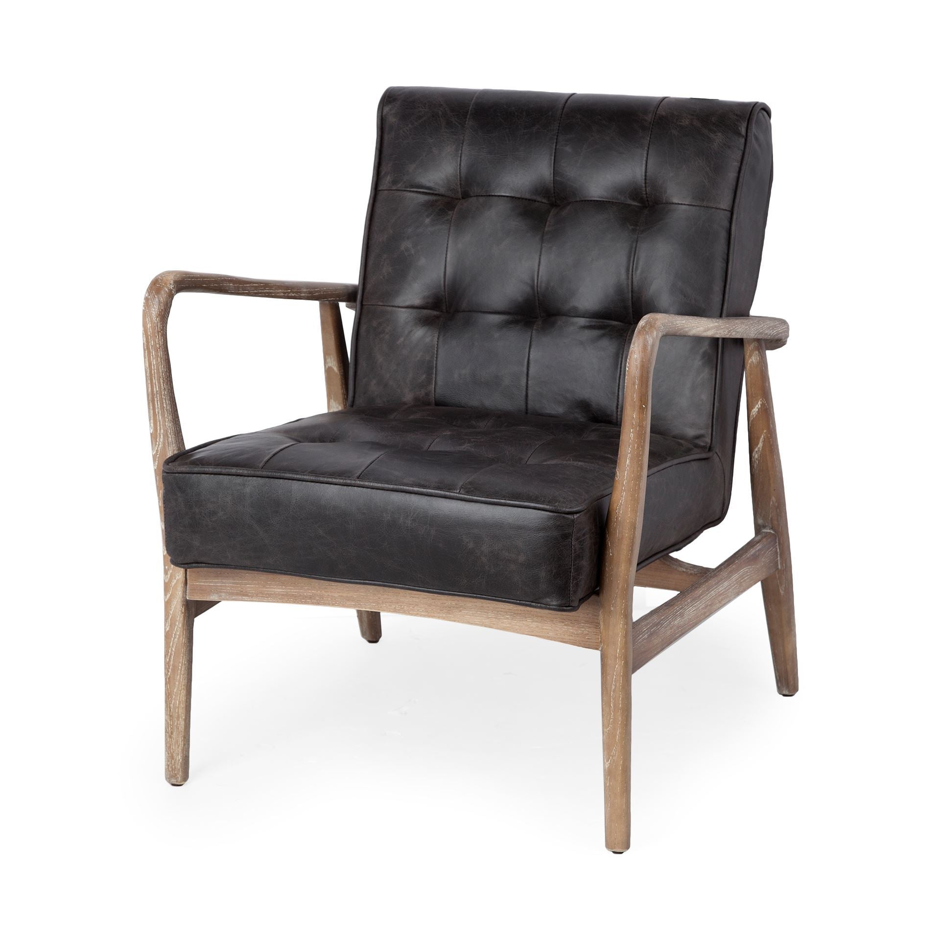 Phineas Black Leather with Brown Wooden Frame Accent Chair Accent Chairs Mercana , Black Friday Sale Mercana Furniture Sale, Old Bones Co, Mid Century Furniture Sale, Four Hands Furniture, Black Friday Sale Phineas Black Leather with Brown Wooden Frame Accent Chair,Gus Sale, Perigold Phineas Black Leather with Brown Wooden Frame Accent Chair Accent Chairs Black Friday Sale , Perigold Sale Phineas Black Leather with Brown Wooden Frame Accent Chair,Phineas Black Leather with Brown Wooden Frame Accent Chair Lu
