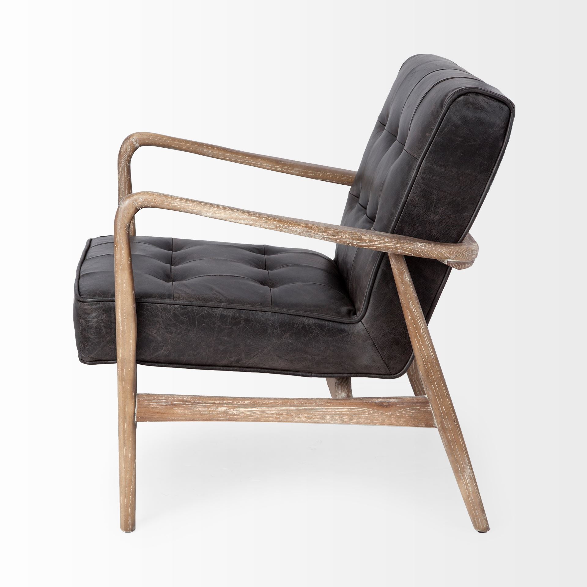Phineas Black Leather with Brown Wooden Frame Accent Chair Accent Chairs Mercana , Black Friday Sale Mercana Furniture Sale, Old Bones Co, Mid Century Furniture Sale, Four Hands Furniture, Black Friday Sale Phineas Black Leather with Brown Wooden Frame Accent Chair,Gus Sale, Perigold Phineas Black Leather with Brown Wooden Frame Accent Chair Accent Chairs Black Friday Sale , Perigold Sale Phineas Black Leather with Brown Wooden Frame Accent Chair,Phineas Black Leather with Brown Wooden Frame Accent Chair Lu