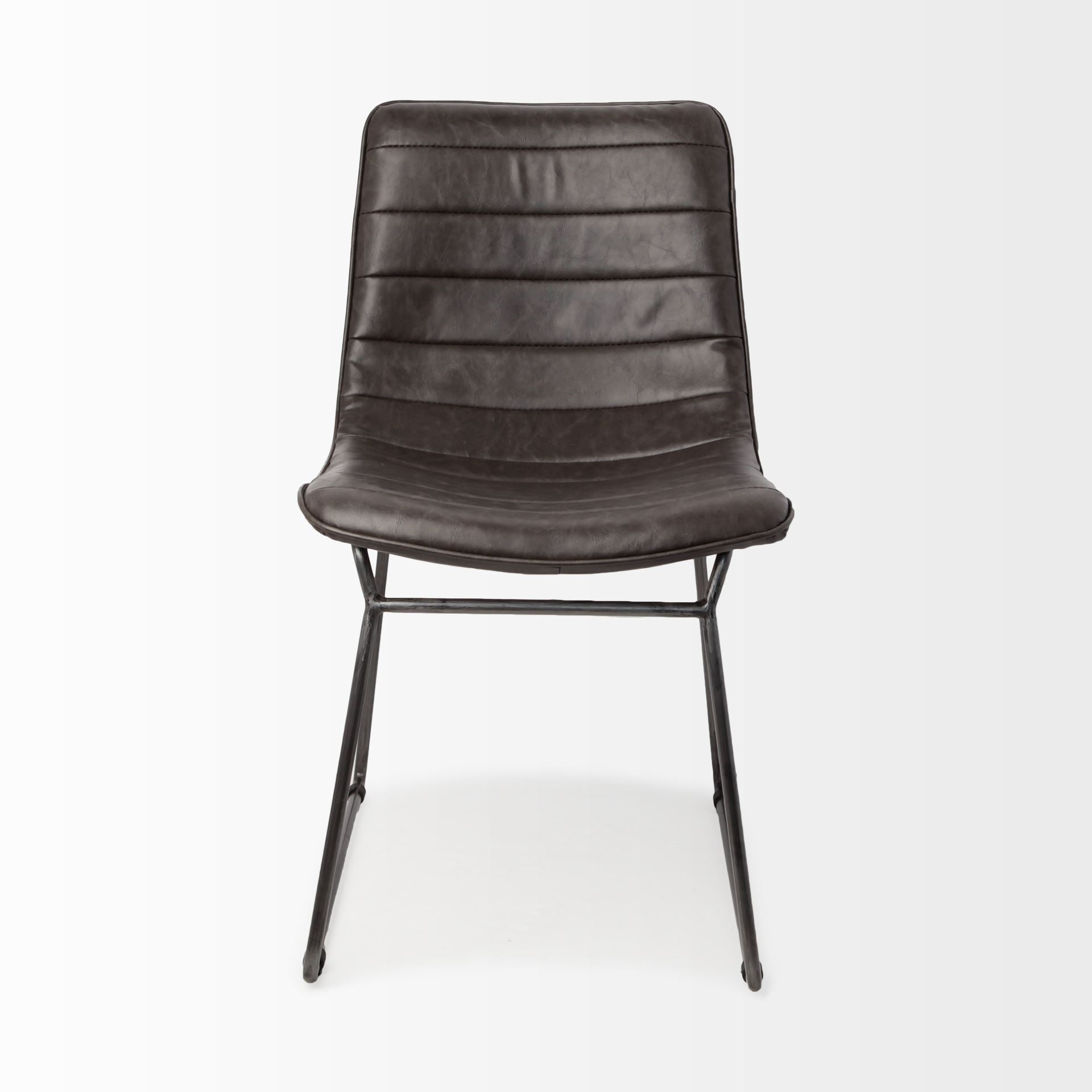 Thornton I Dark Brown Faux-Leather Seat Black Iron Frame Dining Chair Dining Chairs Mercana , Black Friday Sale Mercana Furniture Sale, Old Bones Co, Mid Century Furniture Sale, Four Hands Furniture, Black Friday Sale Thornton I Dark Brown Faux-Leather Seat Black Iron Frame Dining Chair,Gus Sale, Perigold Thornton I Dark Brown Faux-Leather Seat Black Iron Frame Dining Chair Dining Chairs Black Friday Sale , Perigold Sale Thornton I Dark Brown Faux-Leather Seat Black Iron Frame Dining Chair,Thornton I Dark B