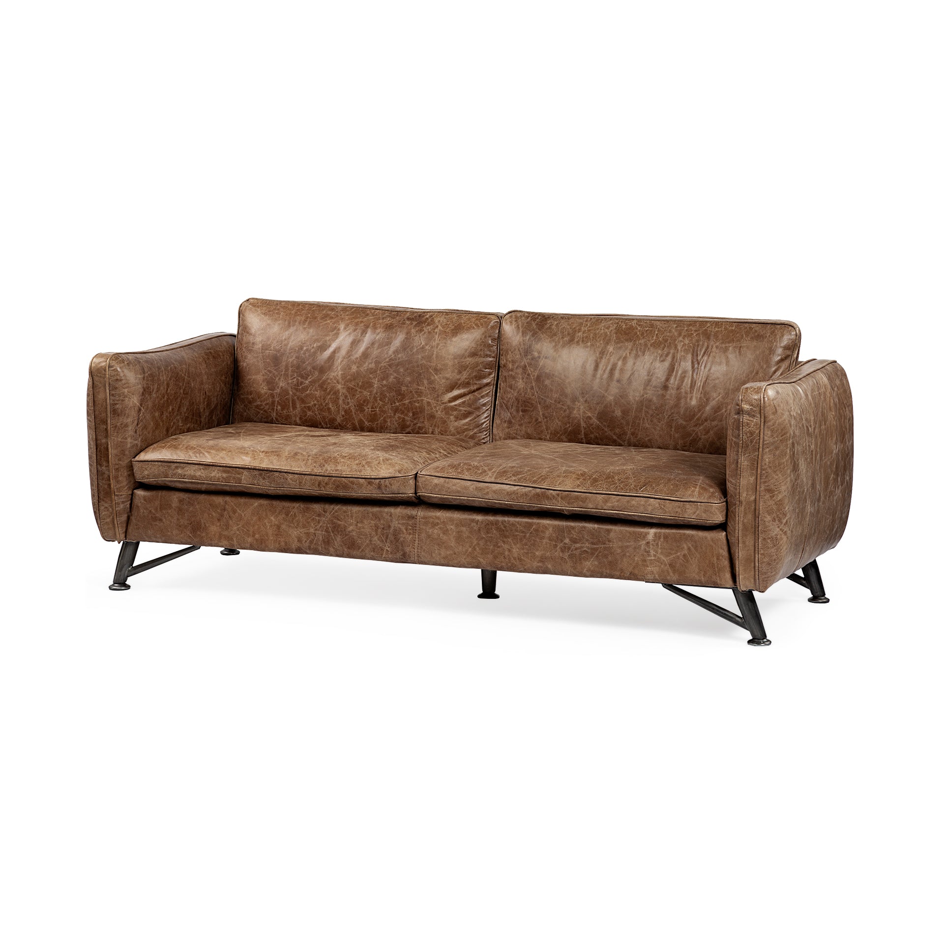 Cobain I Brown Leather 2-Seater Sofa Sofas Mercana , Black Friday Sale Mercana Furniture Sale, Old Bones Co, Mid Century Furniture Sale, Four Hands Furniture, Black Friday Sale Cobain I Brown Leather 2-Seater Sofa,Gus Sale, Perigold Cobain I Brown Leather 2-Seater Sofa Sofas Black Friday Sale , Perigold Sale Cobain I Brown Leather 2-Seater Sofa,Cobain I Brown Leather 2-Seater Sofa Lulu and Georgia, Burke Decor Sale Cobain I Brown Leather 2-Seater Sofa, www.oldbonesco.com