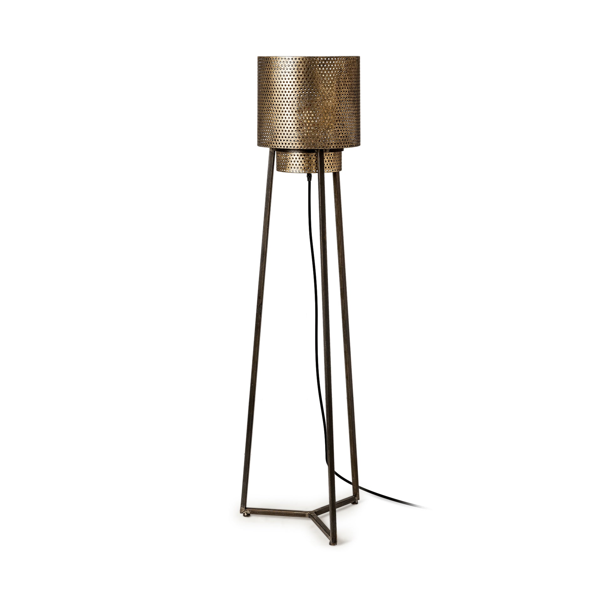 Chaudron Black and Gold Perforated Metal Shade Floor Lamp Floor Lamps Mercana , Black Friday Sale Mercana Furniture Sale, Old Bones Co, Mid Century Furniture Sale, Four Hands Furniture, Black Friday Sale Chaudron Black and Gold Perforated Metal Shade Floor Lamp,Gus Sale, Perigold Chaudron Black and Gold Perforated Metal Shade Floor Lamp Floor Lamps Black Friday Sale , Perigold Sale Chaudron Black and Gold Perforated Metal Shade Floor Lamp,Chaudron Black and Gold Perforated Metal Shade Floor Lamp Lulu and Ge