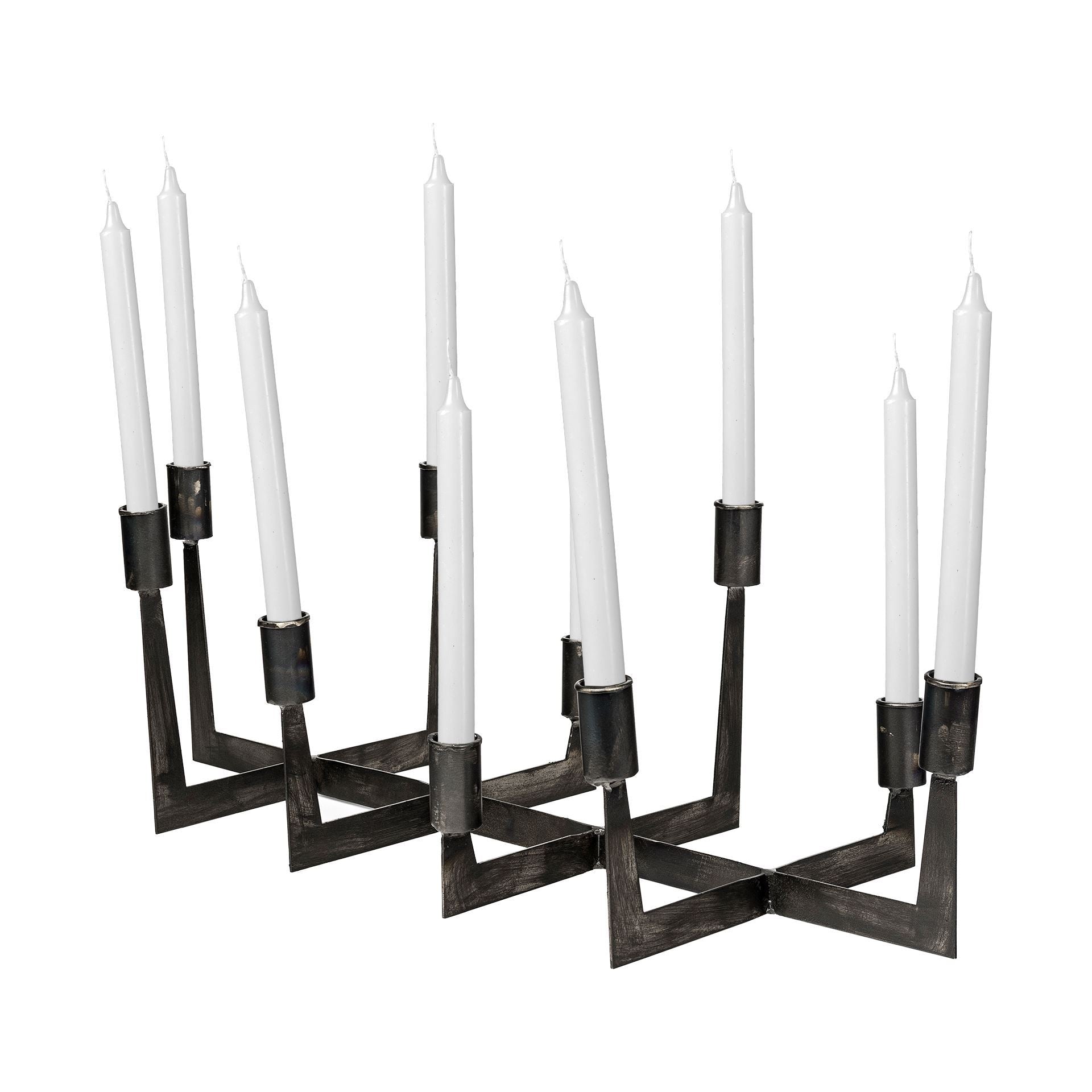 Tertium Black Metal 10 Candle Table Candle Holder Candle Holders Mercana , Black Friday Sale Mercana Furniture Sale, Old Bones Co, Mid Century Furniture Sale, Four Hands Furniture, Black Friday Sale Tertium Black Metal 10 Candle Table Candle Holder,Gus Sale, Perigold Tertium Black Metal 10 Candle Table Candle Holder Candle Holders Black Friday Sale , Perigold Sale Tertium Black Metal 10 Candle Table Candle Holder,Tertium Black Metal 10 Candle Table Candle Holder Lulu and Georgia, Burke Decor Sale Tertium Bl