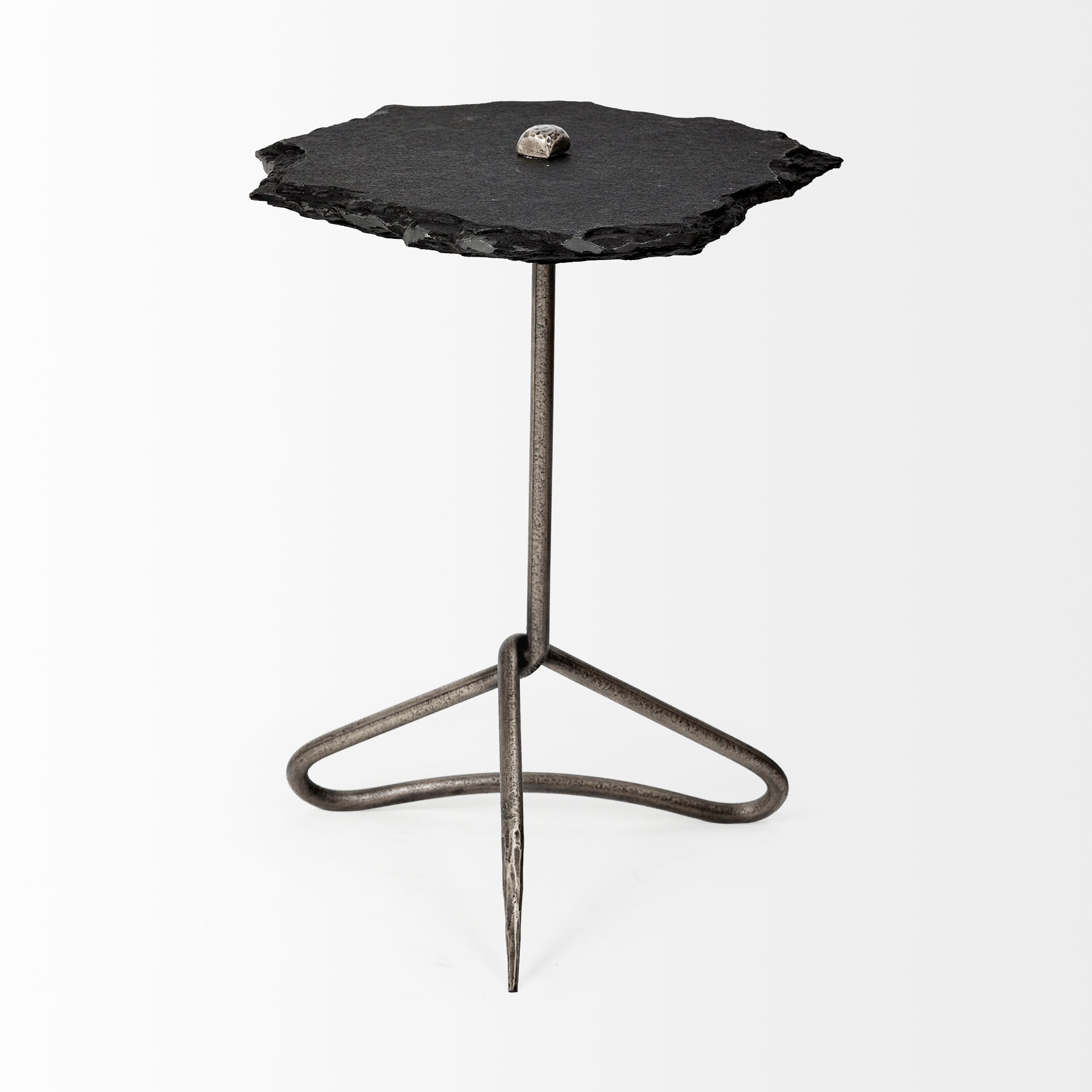Pinera II Black Slate Top with Triangular Iron Base Accent Table Side & End Tables Mercana , Black Friday Sale Mercana Furniture Sale, Old Bones Co, Mid Century Furniture Sale, Four Hands Furniture, Black Friday Sale Pinera II Black Slate Top with Triangular Iron Base Accent Table,Gus Sale, Perigold Pinera II Black Slate Top with Triangular Iron Base Accent Table Side & End Tables Black Friday Sale , Perigold Sale Pinera II Black Slate Top with Triangular Iron Base Accent Table,Pinera II Black Slate Top wit