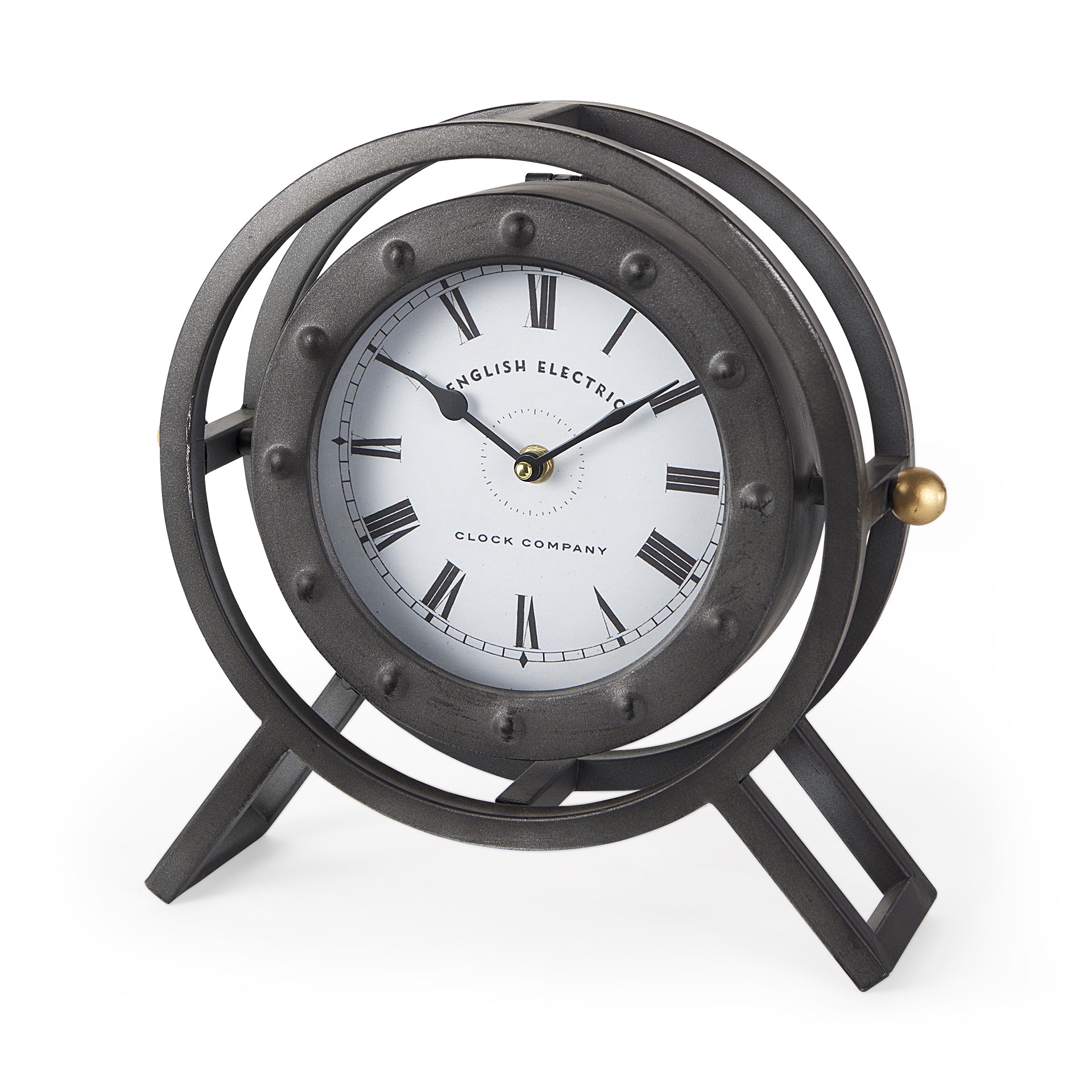 Gaston Gray Metal Circular Table Clock Table Clocks Mercana , Black Friday Sale Mercana Furniture Sale, Old Bones Co, Mid Century Furniture Sale, Four Hands Furniture, Black Friday Sale Gaston Gray Metal Circular Table Clock,Gus Sale, Perigold Gaston Gray Metal Circular Table Clock Table Clocks Black Friday Sale , Perigold Sale Gaston Gray Metal Circular Table Clock,Gaston Gray Metal Circular Table Clock Lulu and Georgia, Burke Decor Sale Gaston Gray Metal Circular Table Clock, www.oldbonesco.com