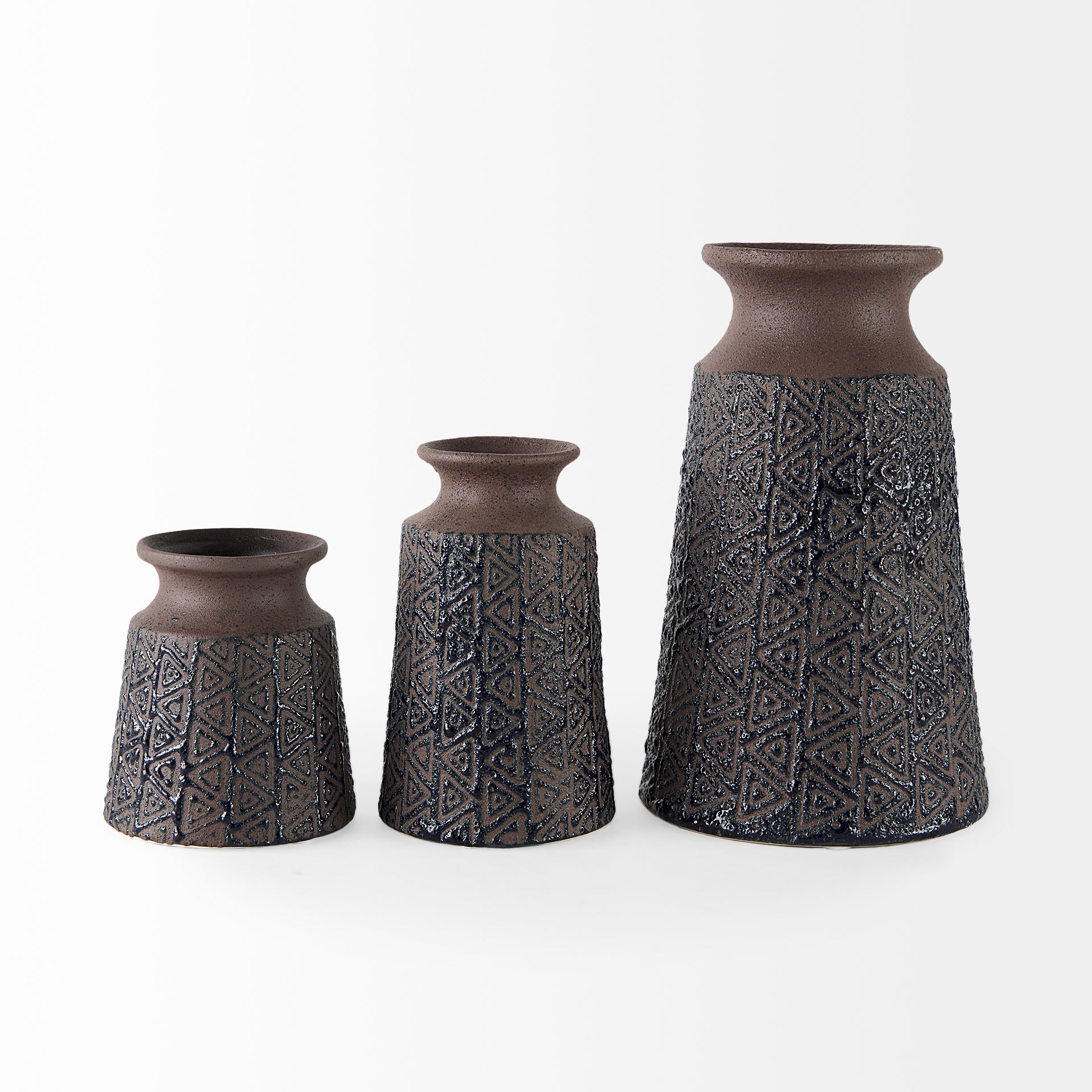 Sefina II Medium Brown with Black Patterned Ceramic Vase Vases Mercana , Black Friday Sale Mercana Furniture Sale, Old Bones Co, Mid Century Furniture Sale, Four Hands Furniture, Black Friday Sale Sefina II Medium Brown with Black Patterned Ceramic Vase,Gus Sale, Perigold Sefina II Medium Brown with Black Patterned Ceramic Vase Vases Black Friday Sale , Perigold Sale Sefina II Medium Brown with Black Patterned Ceramic Vase,Sefina II Medium Brown with Black Patterned Ceramic Vase Lulu and Georgia, Burke Deco