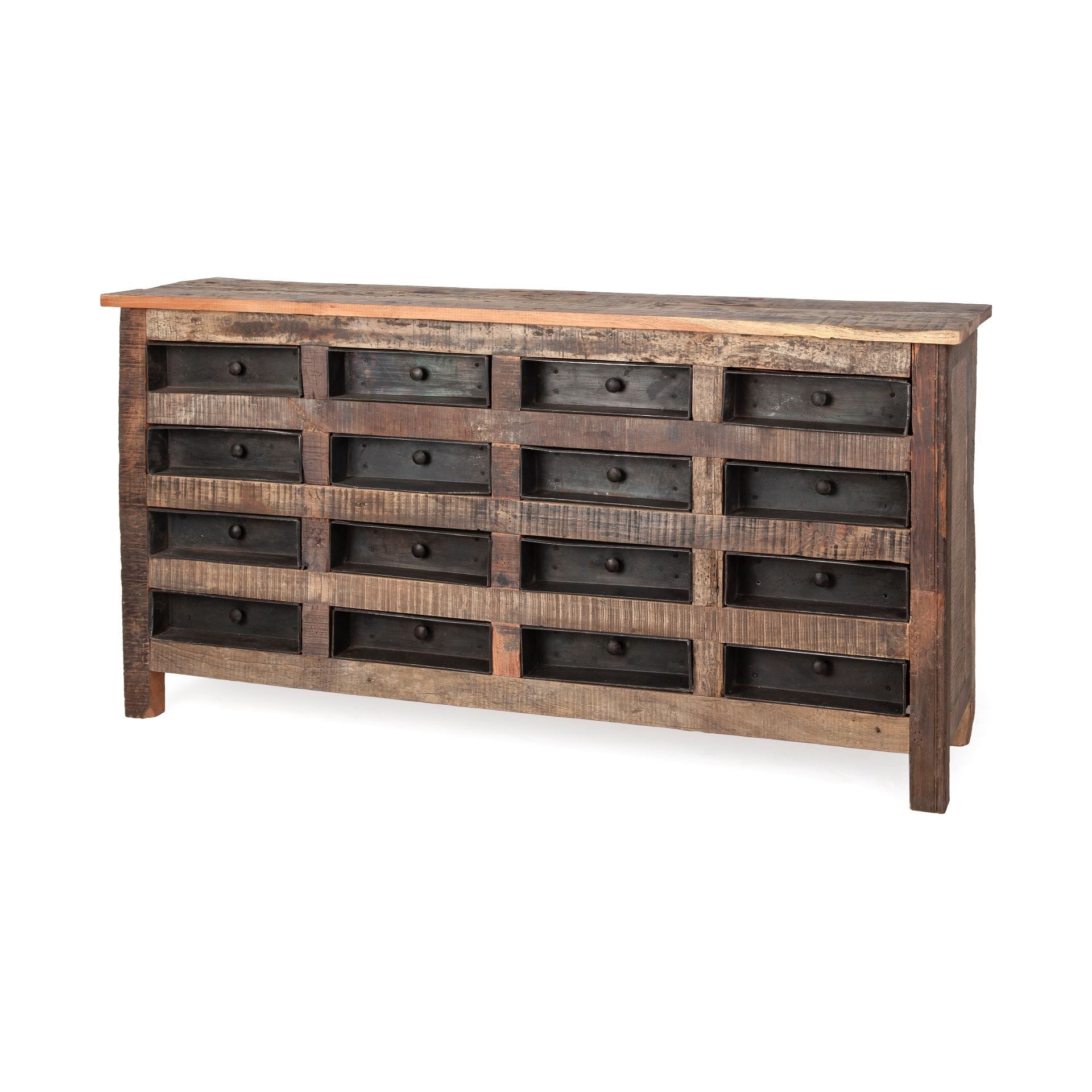 Wilton I Reclaimed Wood and Metal 16-Drawer Sideboard Credenzas & Sideboards Mercana , Black Friday Sale Mercana Furniture Sale, Old Bones Co, Mid Century Furniture Sale, Four Hands Furniture, Black Friday Sale Wilton I Reclaimed Wood and Metal 16-Drawer Sideboard,Gus Sale, Perigold Wilton I Reclaimed Wood and Metal 16-Drawer Sideboard Credenzas & Sideboards Black Friday Sale , Perigold Sale Wilton I Reclaimed Wood and Metal 16-Drawer Sideboard,Wilton I Reclaimed Wood and Metal 16-Drawer Sideboard Lulu and 