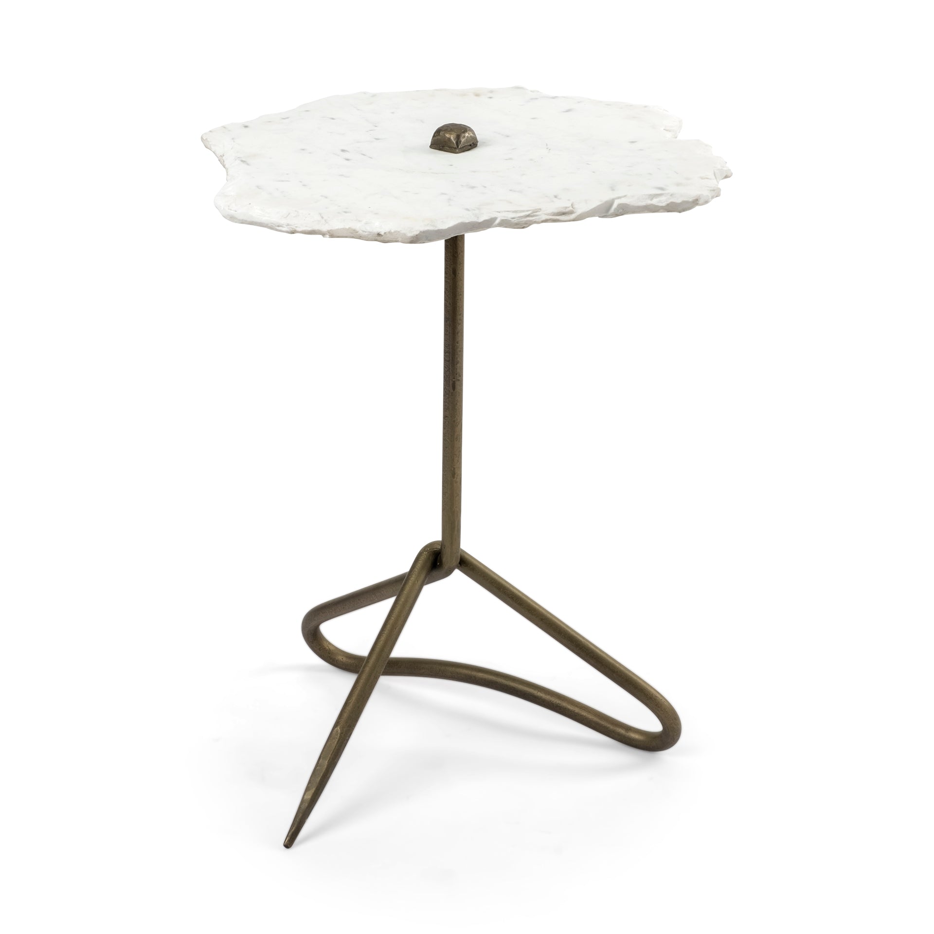 Pinera II White Marble with Triangluar Gold Iron Base Accent Table Side & End Tables Mercana , Black Friday Sale Mercana Furniture Sale, Old Bones Co, Mid Century Furniture Sale, Four Hands Furniture, Black Friday Sale Pinera II White Marble with Triangluar Gold Iron Base Accent Table,Gus Sale, Perigold Pinera II White Marble with Triangluar Gold Iron Base Accent Table Side & End Tables Black Friday Sale , Perigold Sale Pinera II White Marble with Triangluar Gold Iron Base Accent Table,Pinera II White Marbl