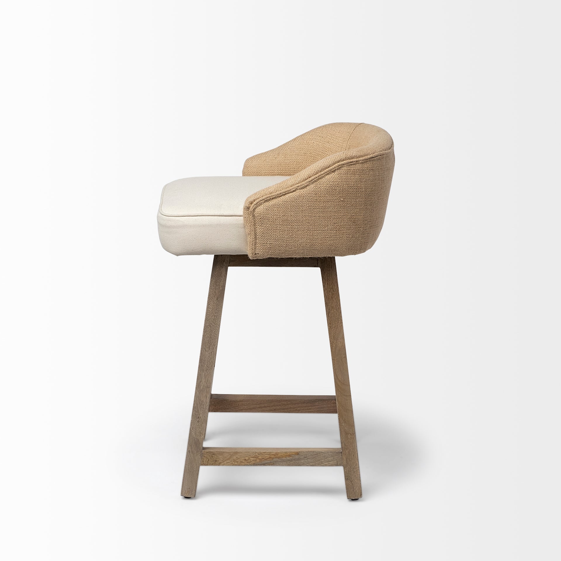 Monmouth Cream with Beige Fabric Seat Brown Wood Frame Counter Stool Bar & Counter Stools Mercana , Black Friday Sale Mercana Furniture Sale, Old Bones Co, Mid Century Furniture Sale, Four Hands Furniture, Black Friday Sale Monmouth Cream with Beige Fabric Seat Brown Wood Frame Counter Stool,Gus Sale, Perigold Monmouth Cream with Beige Fabric Seat Brown Wood Frame Counter Stool Bar & Counter Stools Black Friday Sale , Perigold Sale Monmouth Cream with Beige Fabric Seat Brown Wood Frame Counter Stool,Monmout