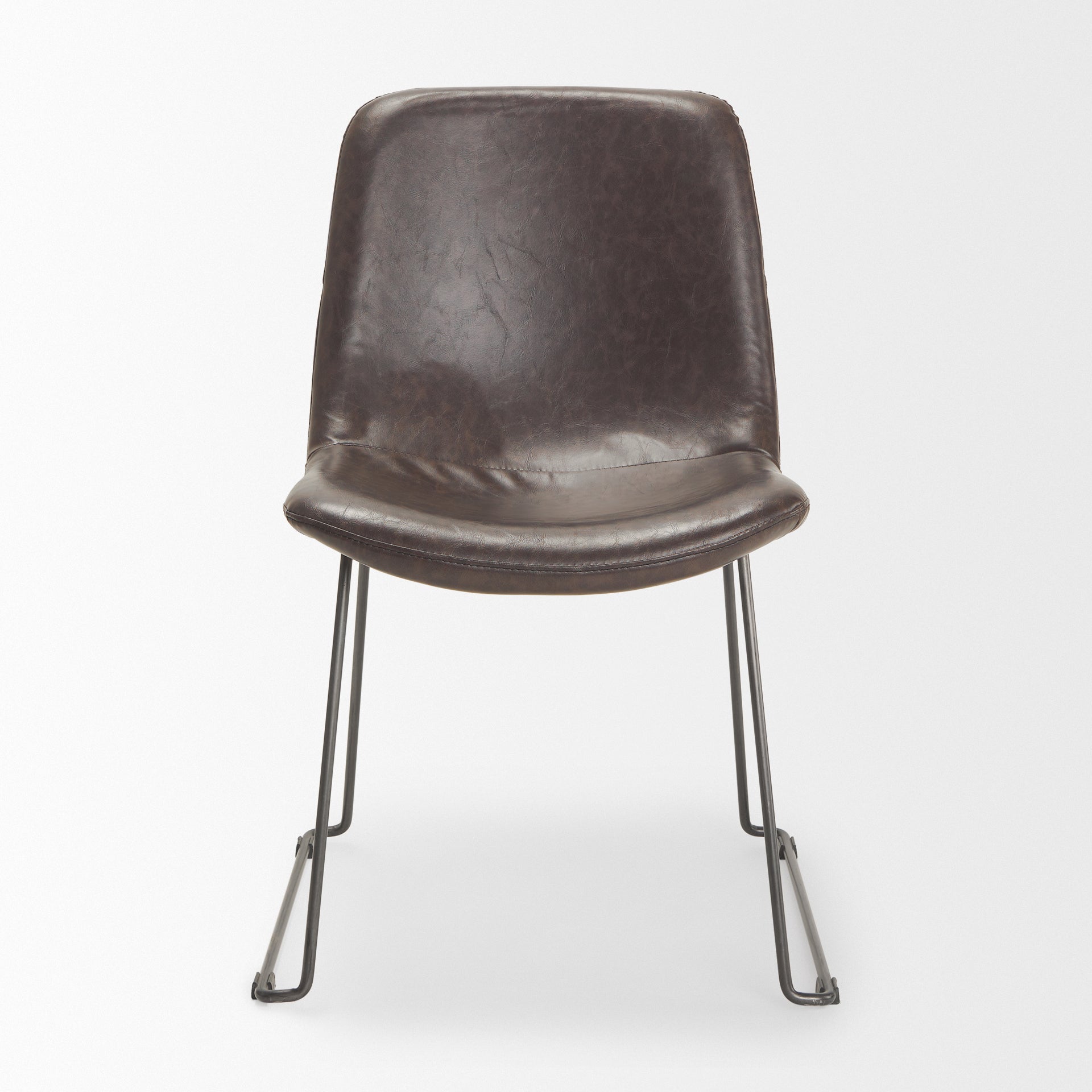 Sawyer I Dark Brown Faux-Leather Seat Black Iron Frame Dining Chair Dining Chairs Mercana , Black Friday Sale Mercana Furniture Sale, Old Bones Co, Mid Century Furniture Sale, Four Hands Furniture, Black Friday Sale Sawyer I Dark Brown Faux-Leather Seat Black Iron Frame Dining Chair,Gus Sale, Perigold Sawyer I Dark Brown Faux-Leather Seat Black Iron Frame Dining Chair Dining Chairs Black Friday Sale , Perigold Sale Sawyer I Dark Brown Faux-Leather Seat Black Iron Frame Dining Chair,Sawyer I Dark Brown Faux-