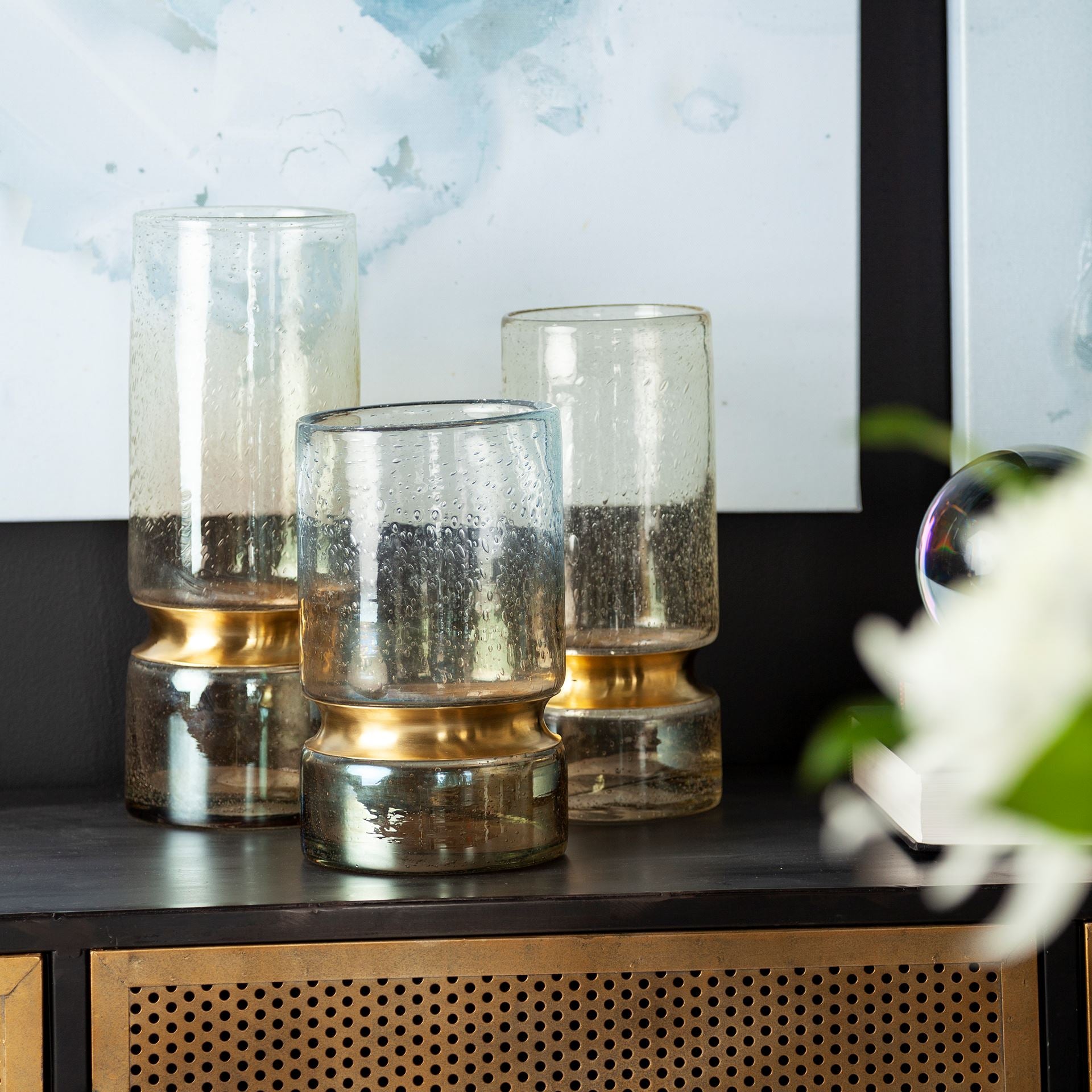 Adriatic I Small Brushed Gold Metal Glass Vase Vases Mercana , Black Friday Sale Mercana Furniture Sale, Old Bones Co, Mid Century Furniture Sale, Four Hands Furniture, Black Friday Sale Adriatic I Small Brushed Gold Metal Glass Vase,Gus Sale, Perigold Adriatic I Small Brushed Gold Metal Glass Vase Vases Black Friday Sale , Perigold Sale Adriatic I Small Brushed Gold Metal Glass Vase,Adriatic I Small Brushed Gold Metal Glass Vase Lulu and Georgia, Burke Decor Sale Adriatic I Small Brushed Gold Metal Glass V